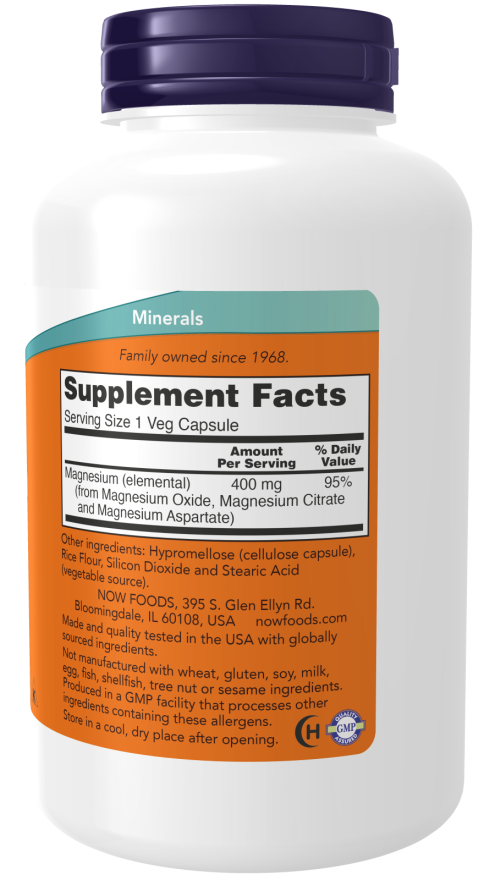 NOW Foods Magnesium Supplement