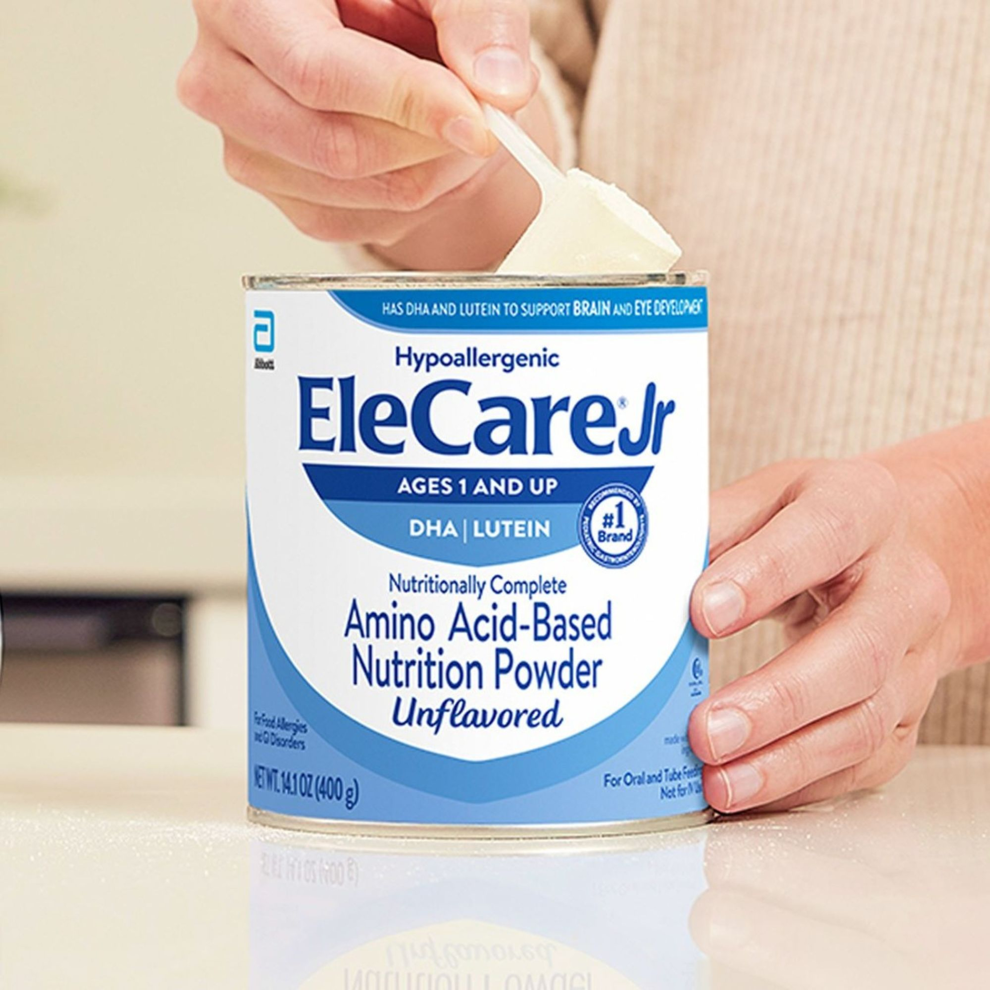 EleCare Jr Hypoallergenic Amino Acid-Based Pediatric Nutrition Powder