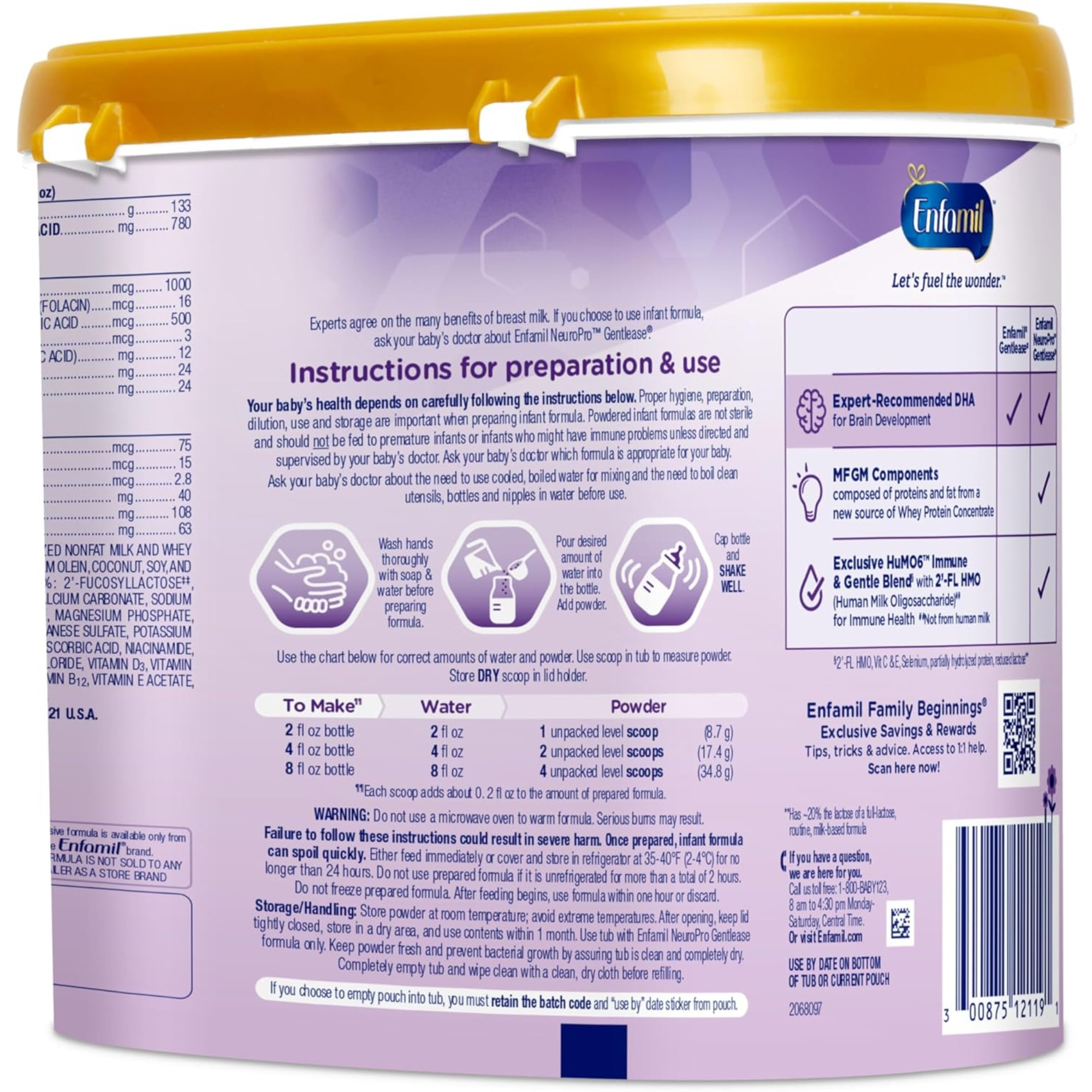 Enfamil NeuroPro Gentlease Infant Formula