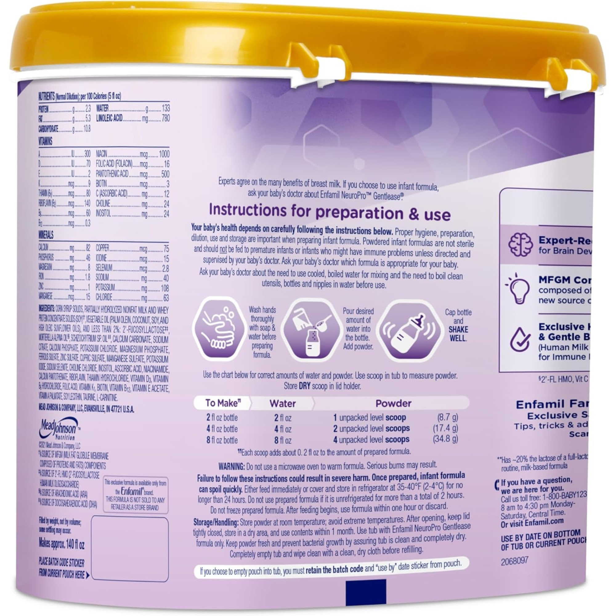 Enfamil NeuroPro Gentlease Infant Formula