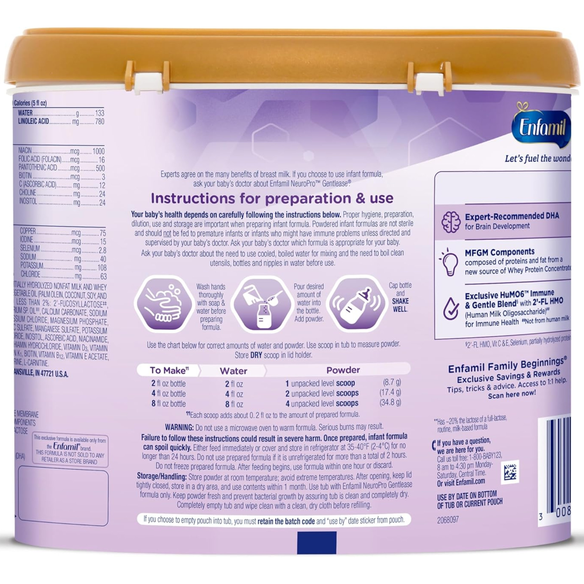 Enfamil NeuroPro Gentlease Infant Formula