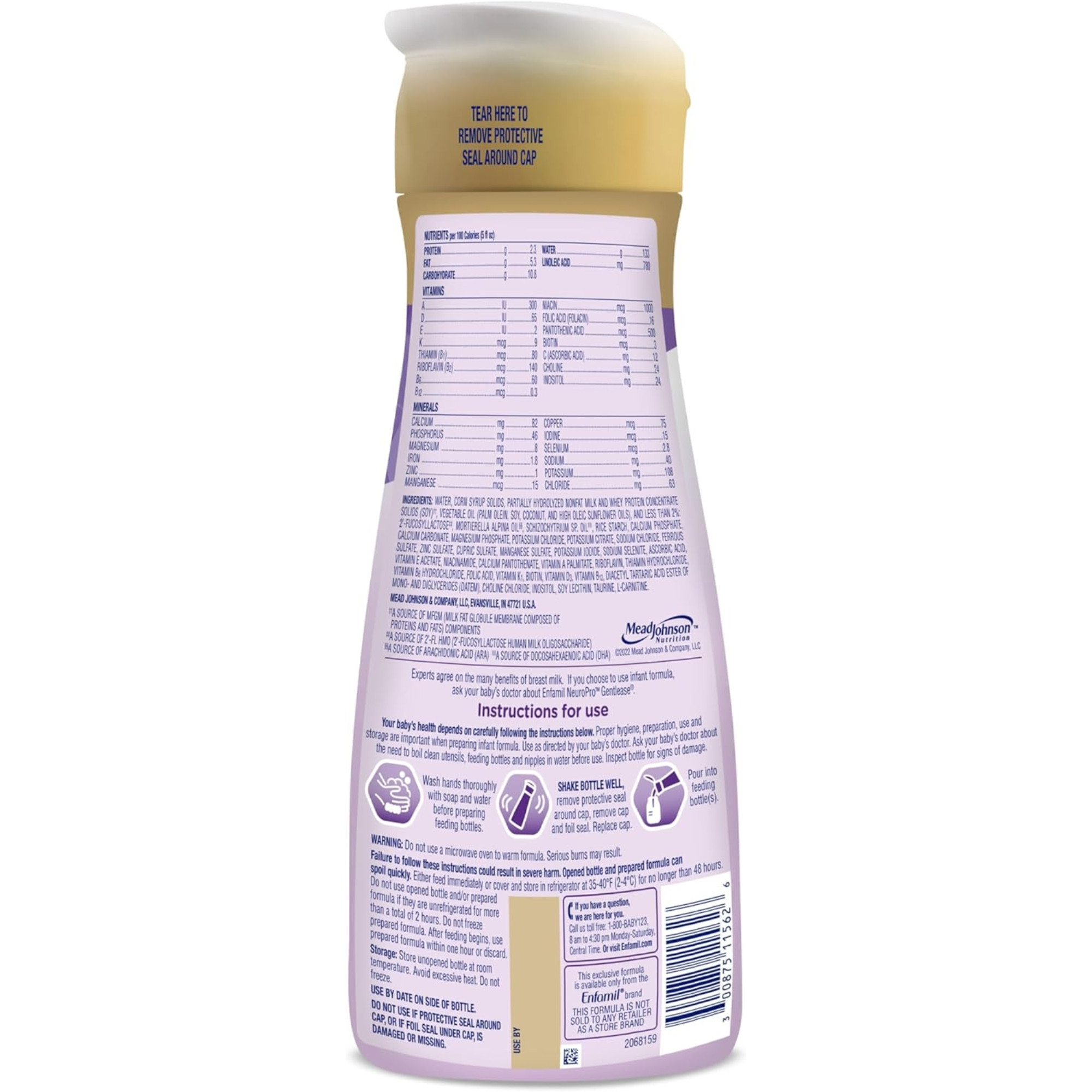 Enfamil NeuroPro Gentlease Infant Ready-to-Use Formula