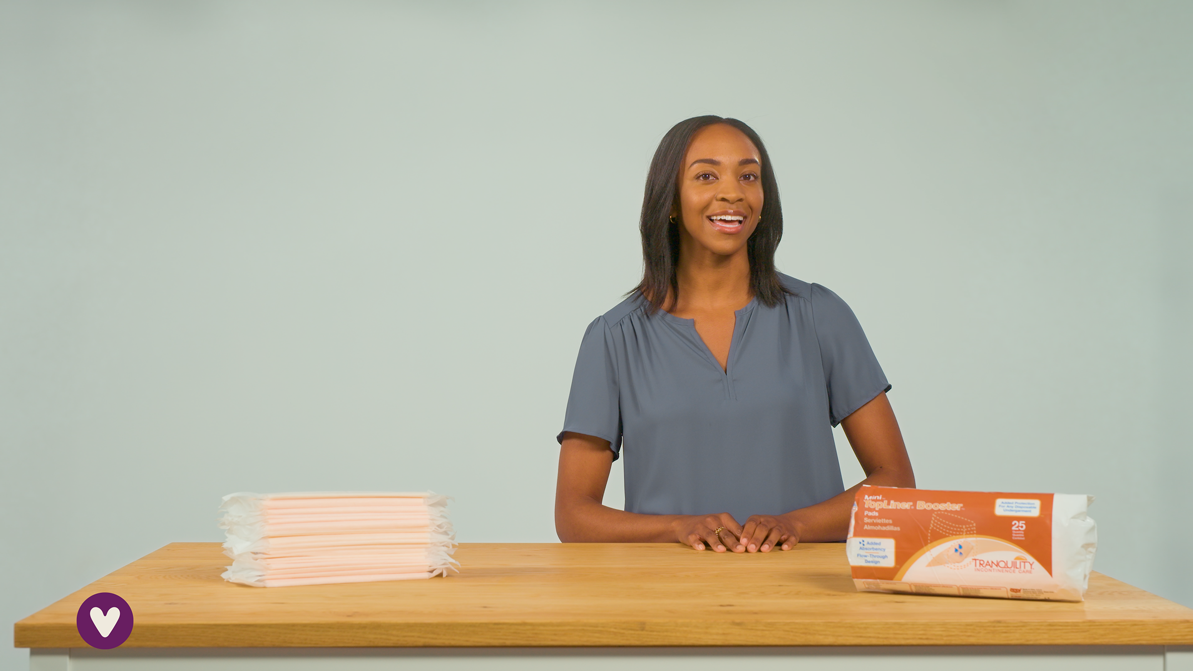 Tranquility TopLiner Disposable Booster Pads with Adhesive Strip, Maximum Absorbency