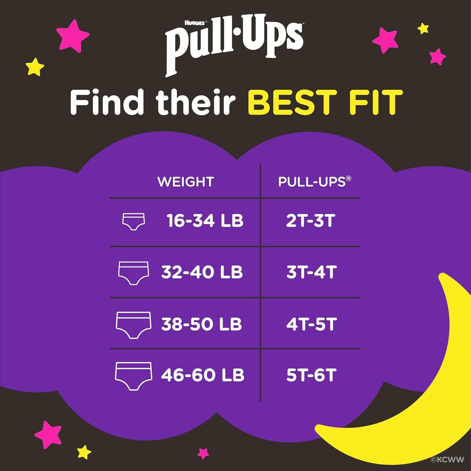 Huggies Pull-Ups Night-Time Female Toddler Training Pants