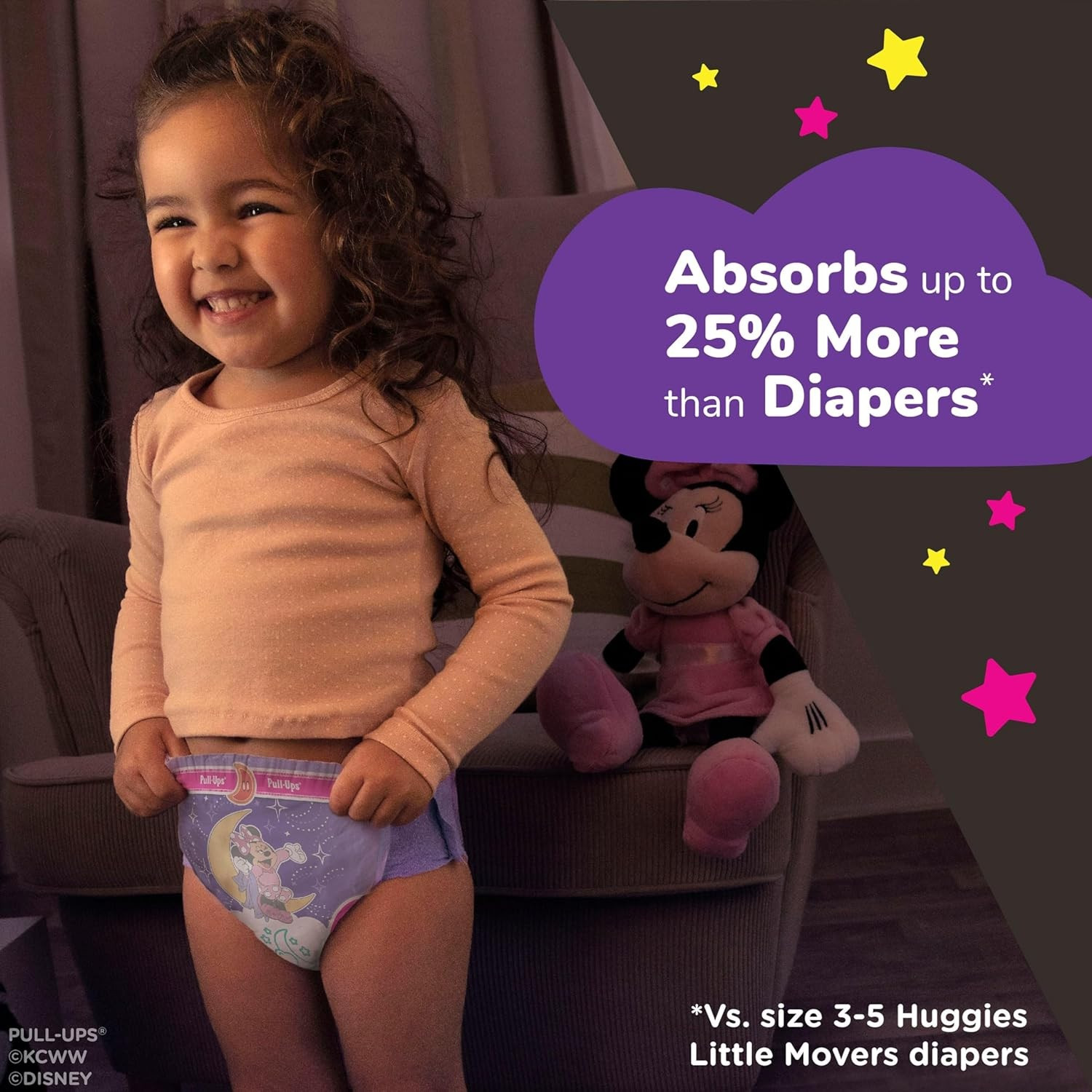 Huggies Pull-Ups Night-Time Female Toddler Training Pants