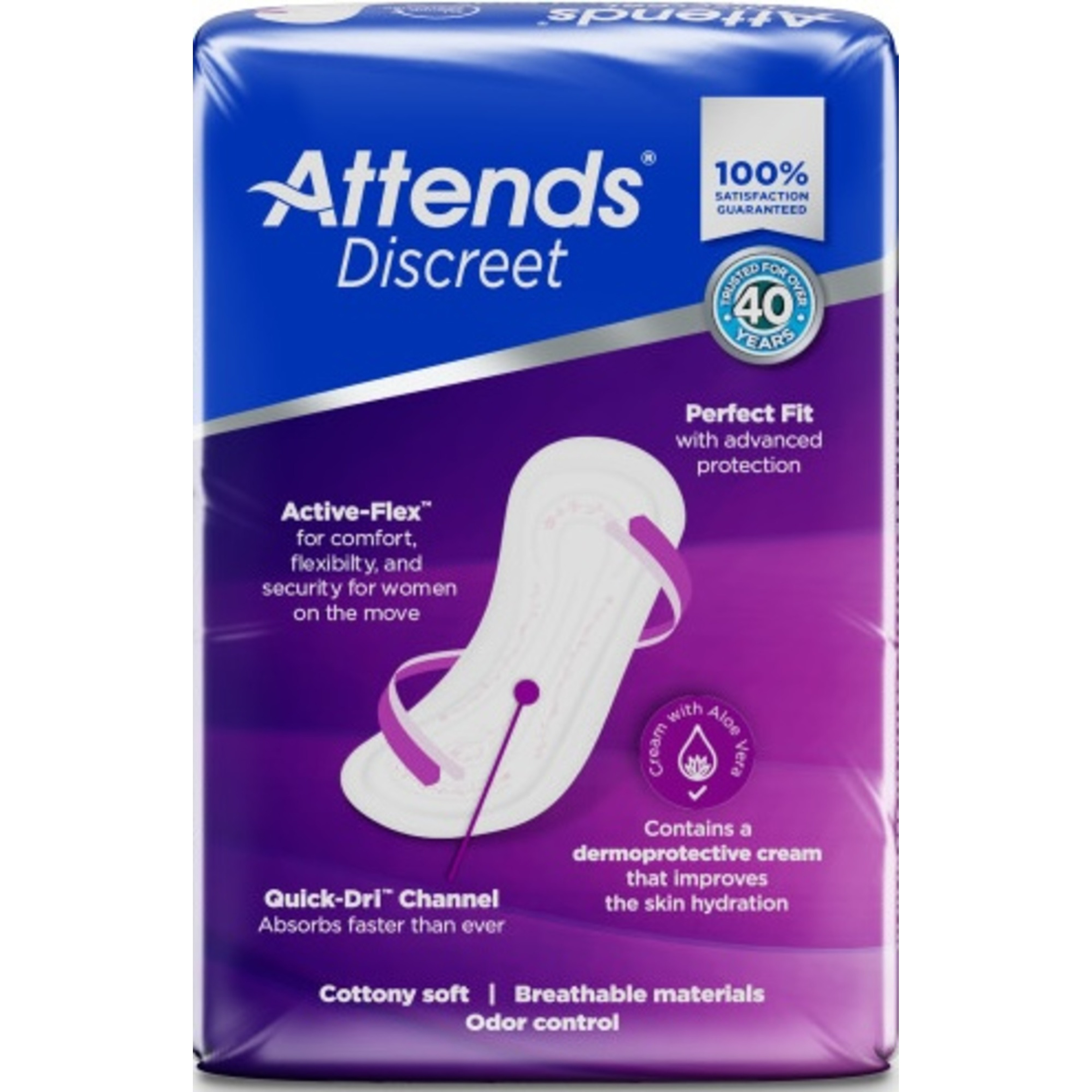 Attends Discreet Pads, Maximum