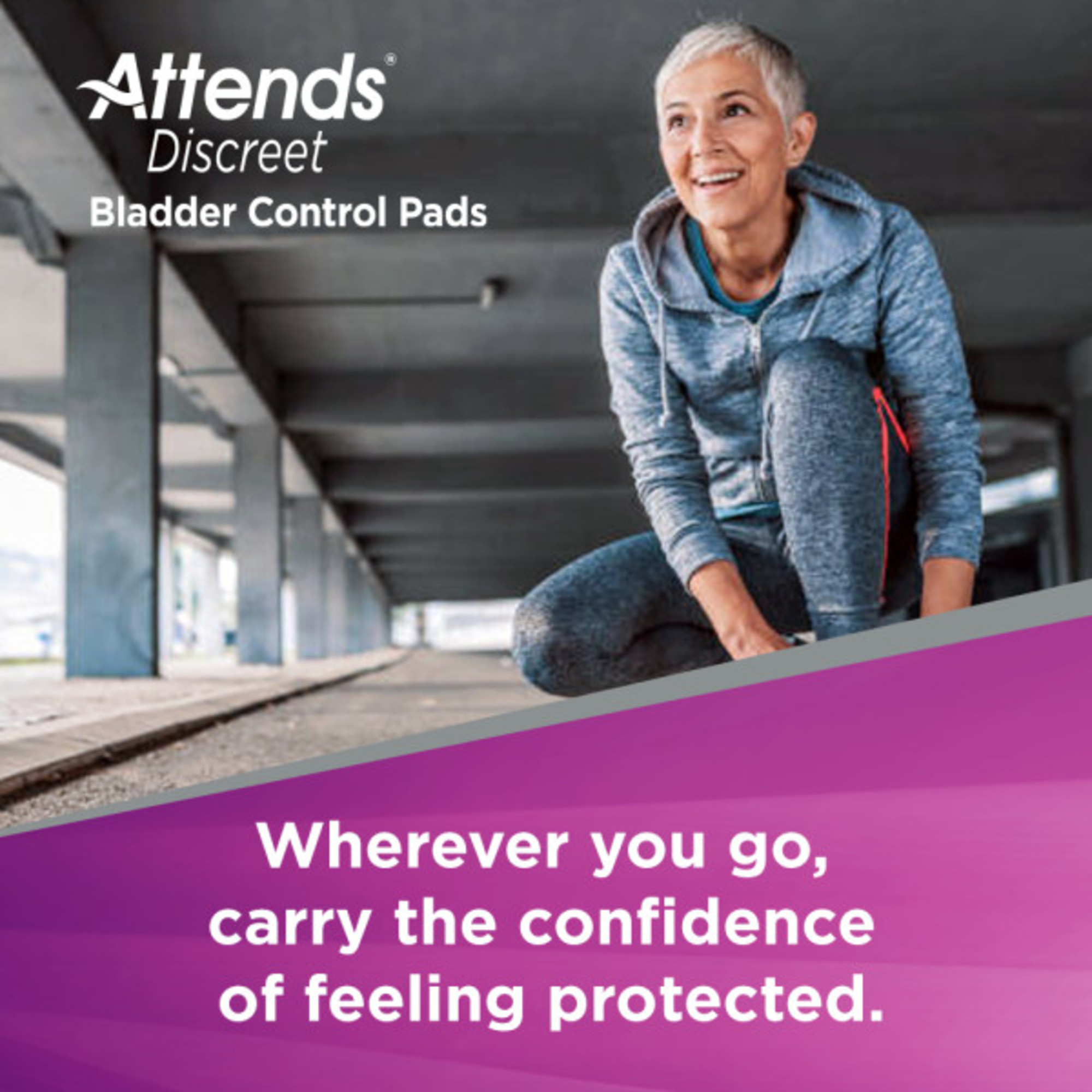 Attends Discreet Pads, Maximum