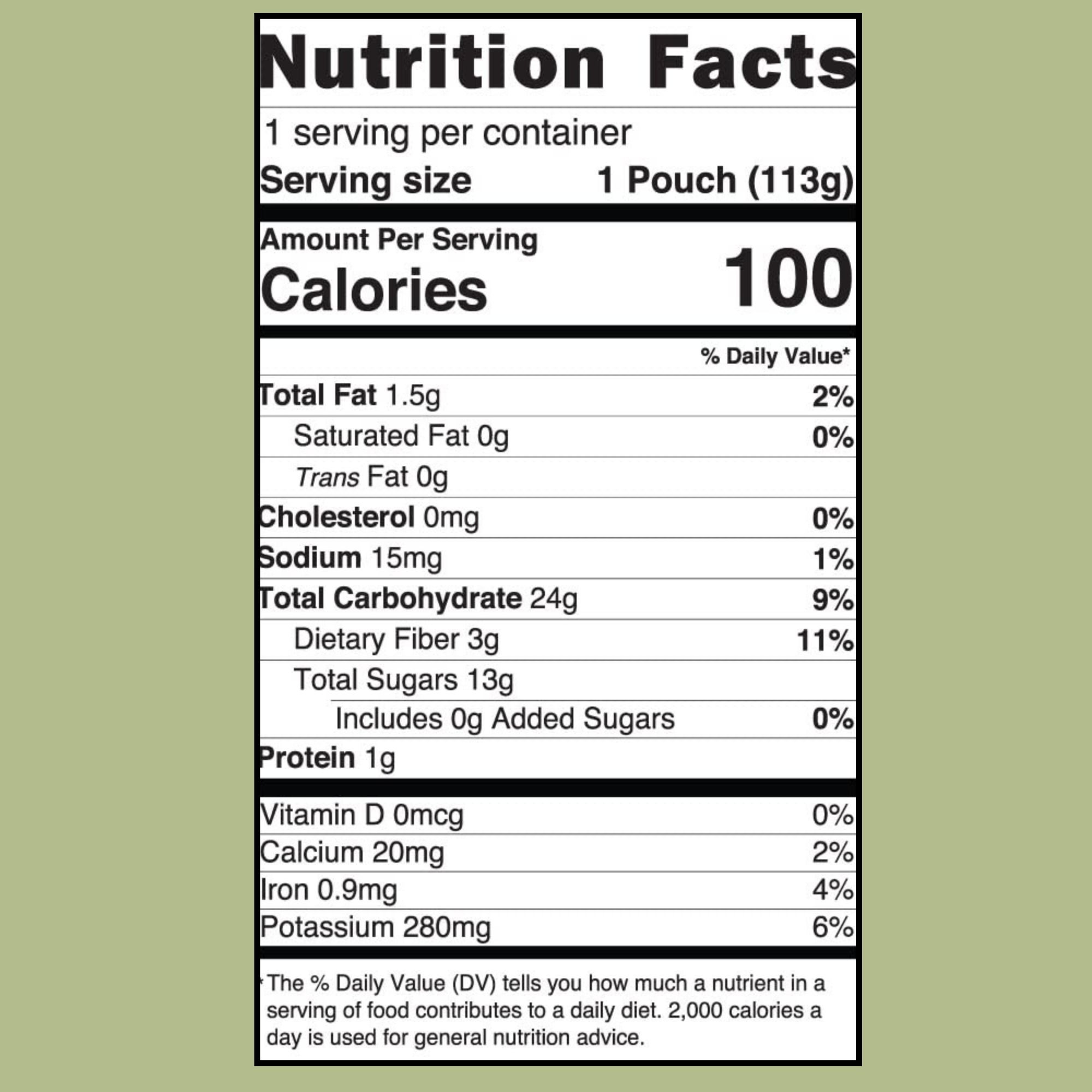 Real Food Blends Mini Pureed Food Blend