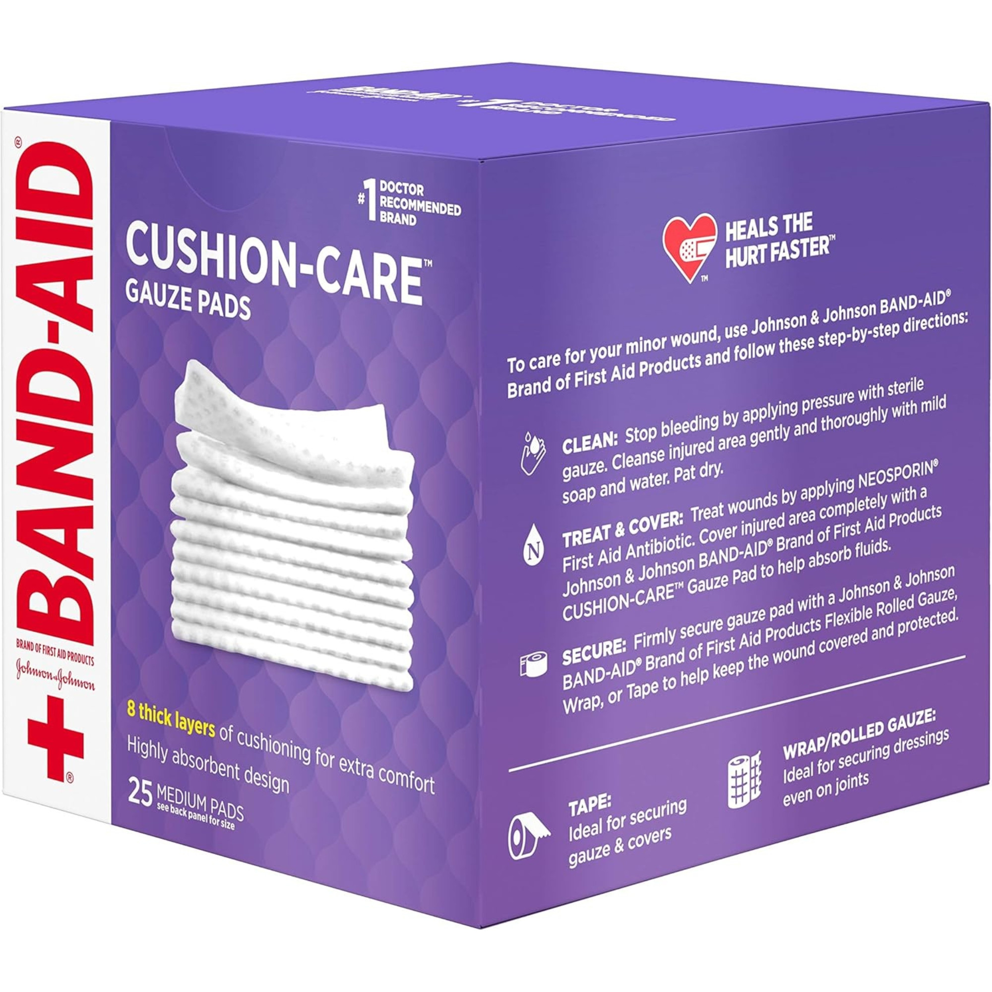 Band-Aid Gauze Pads