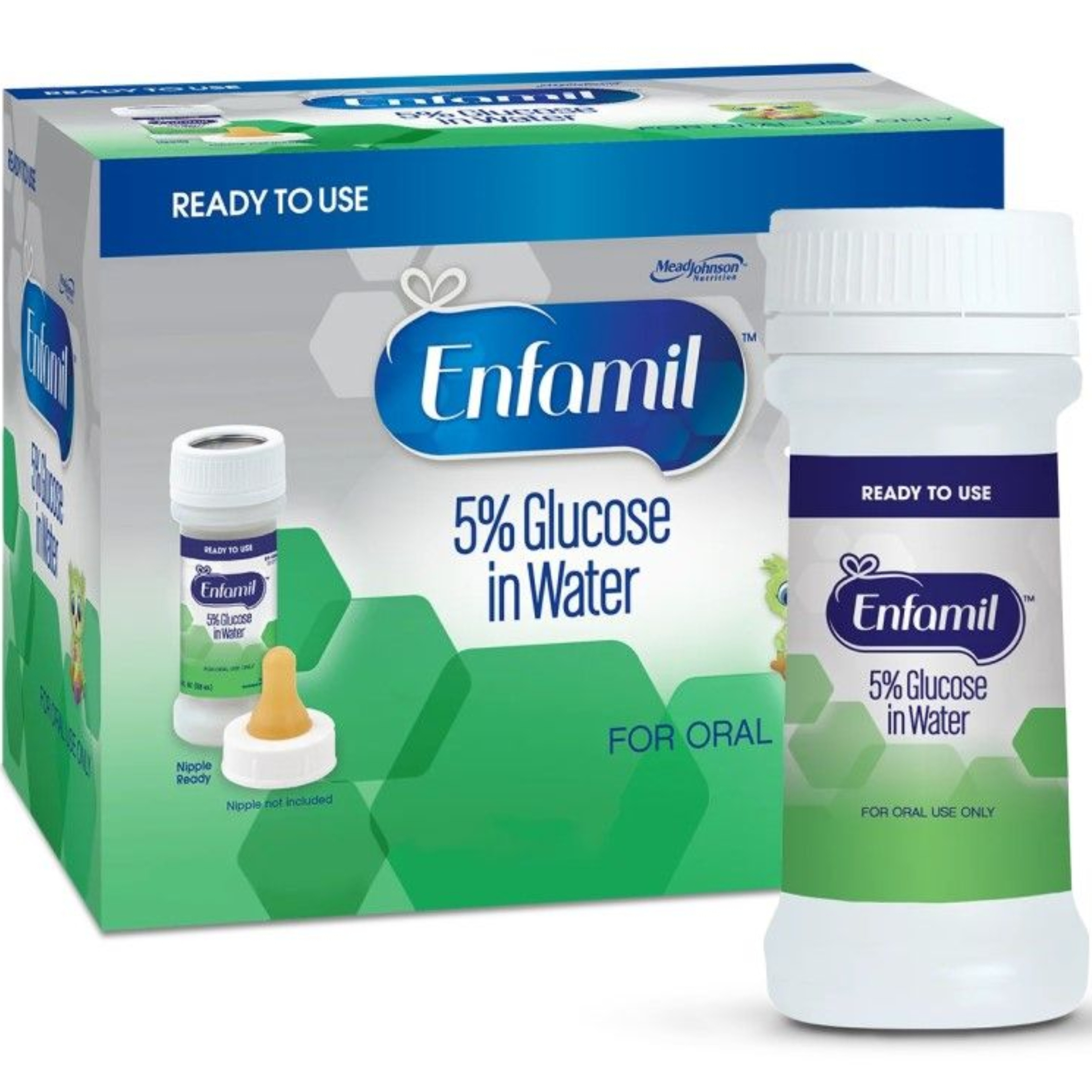 Enfamil 5% Glucose in Water Ready-to-Use Nursette Bottle