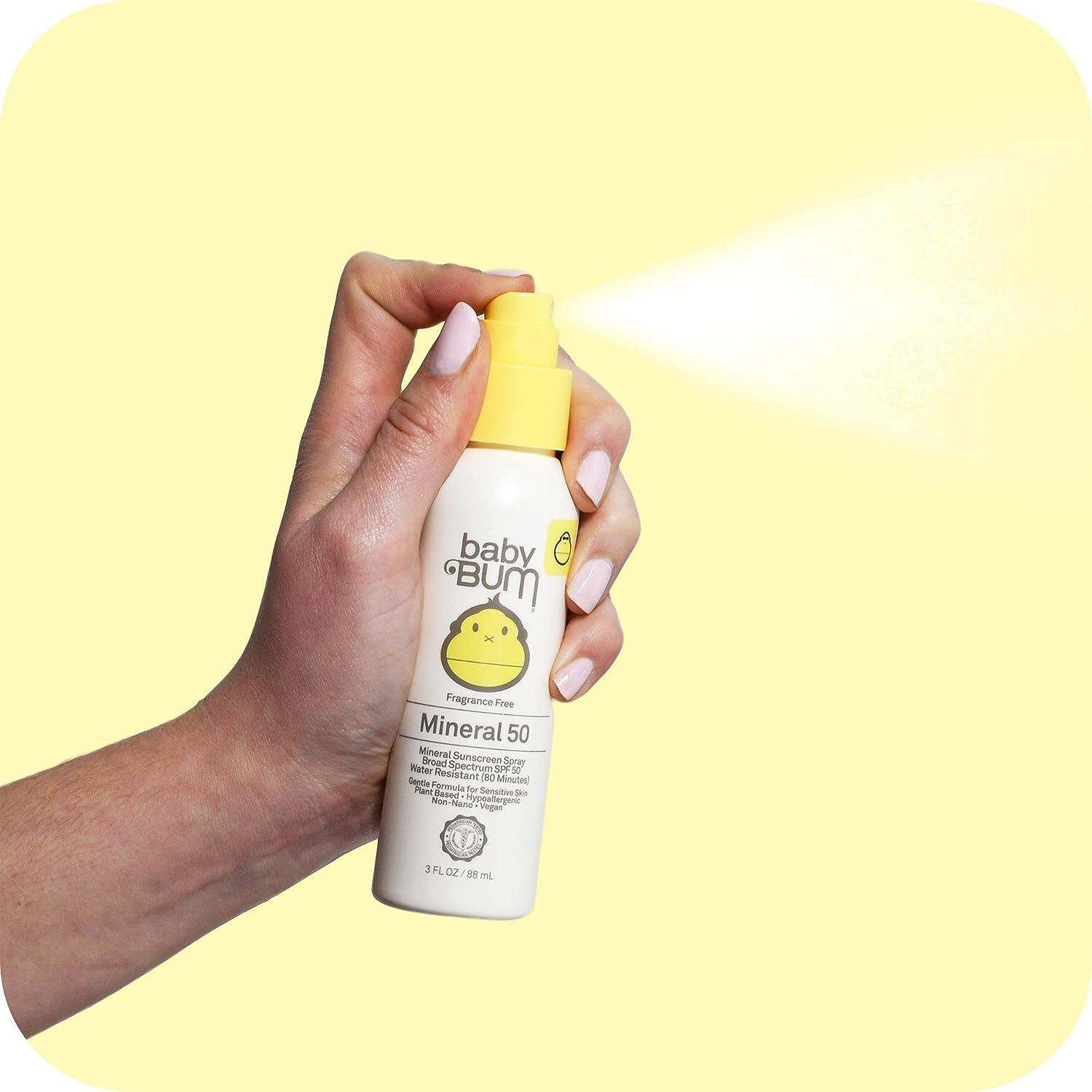 Baby Bum SPF 50 Mineral Sunscreen Spray