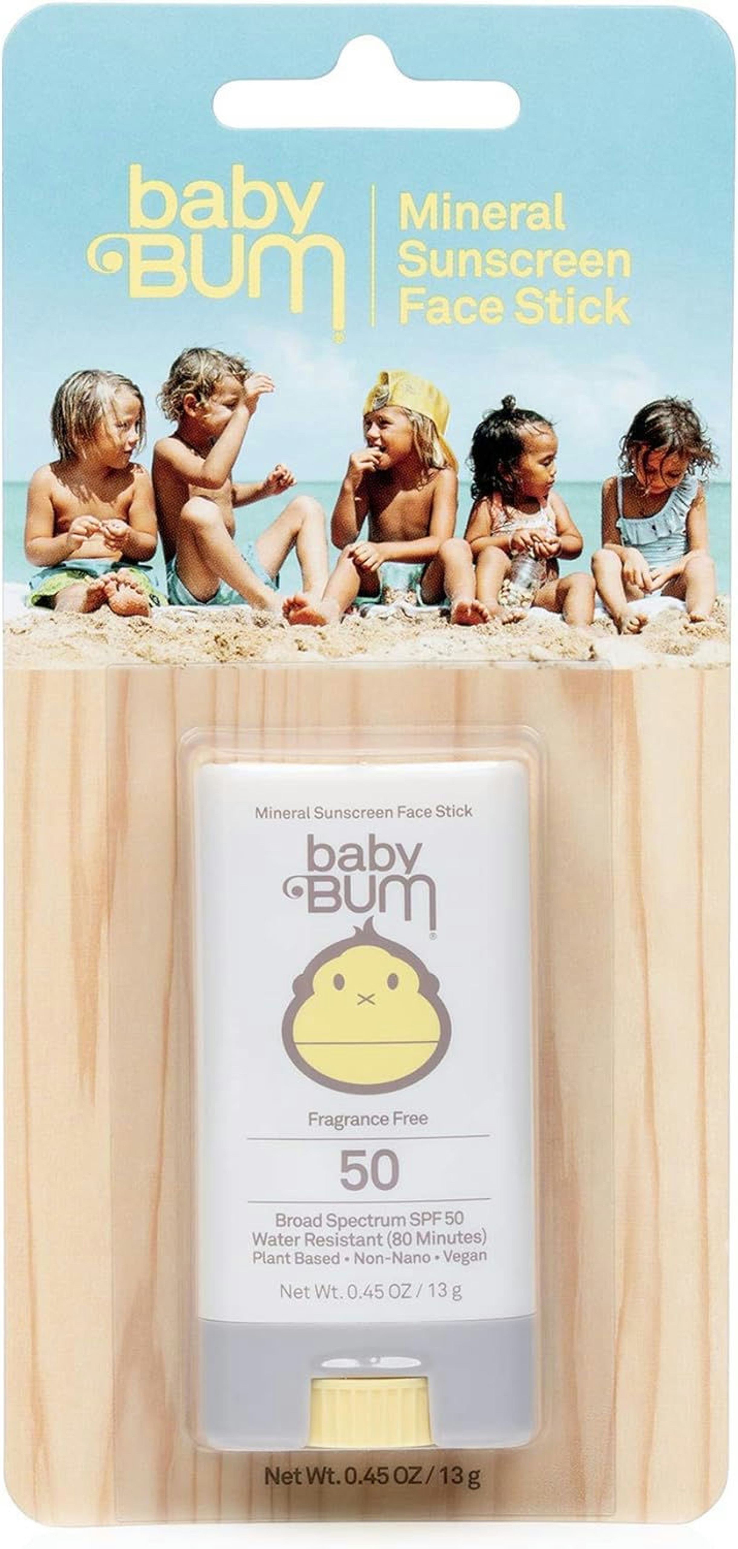 Baby Bum SPF 50 Mineral Sunscreen Face Stick