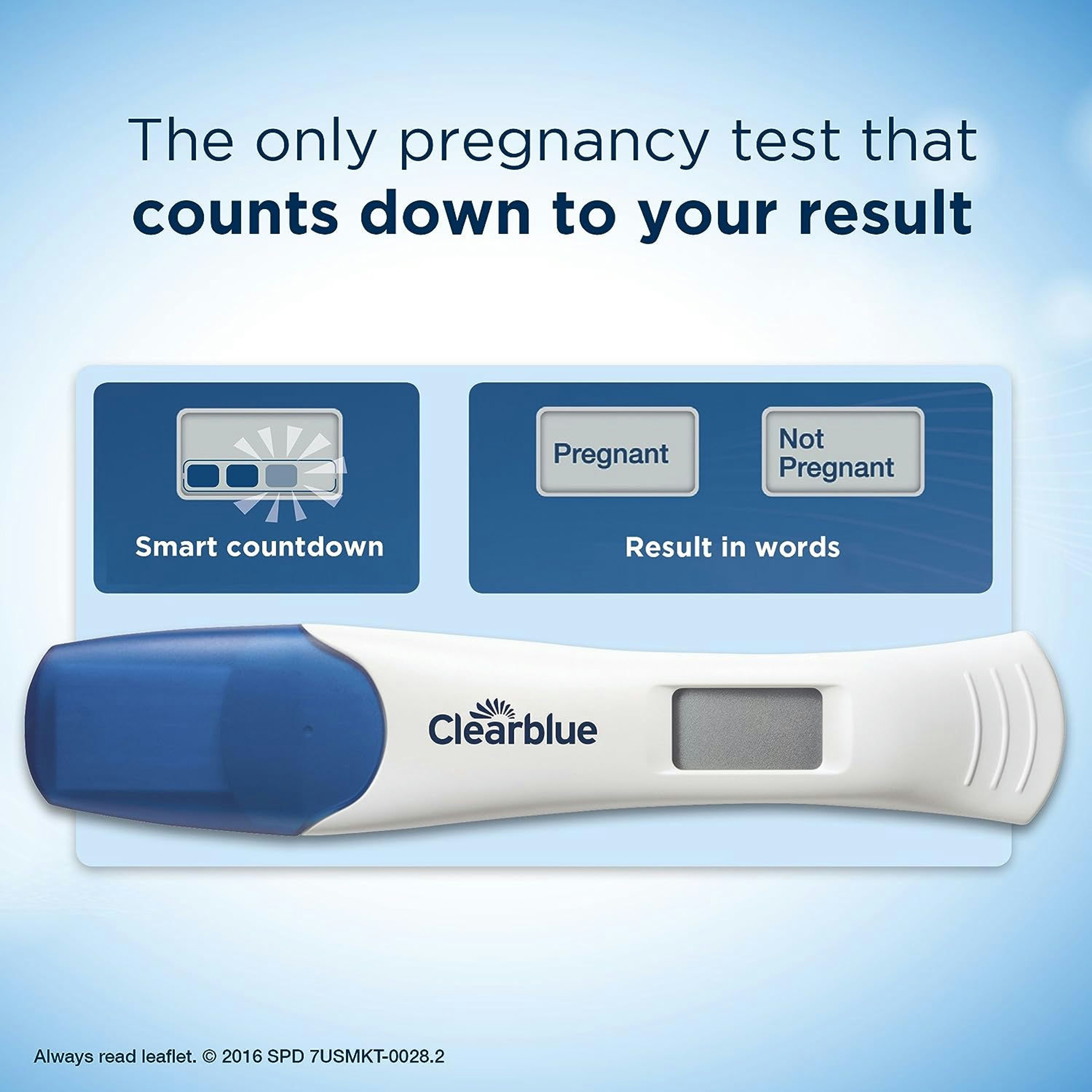 Clearblue Digital Pregnancy Test with Smart Countdown