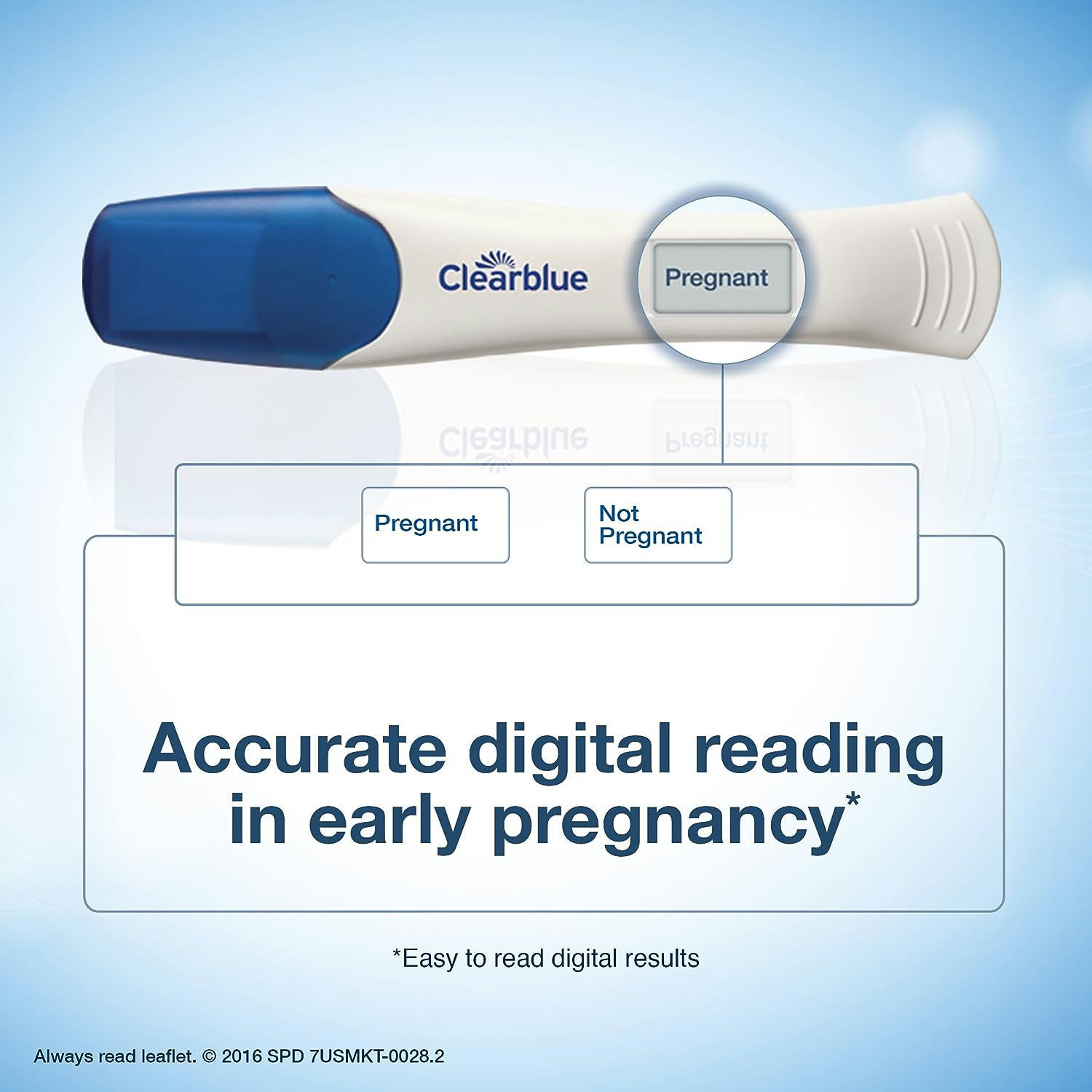 Clearblue Digital Pregnancy Test with Smart Countdown