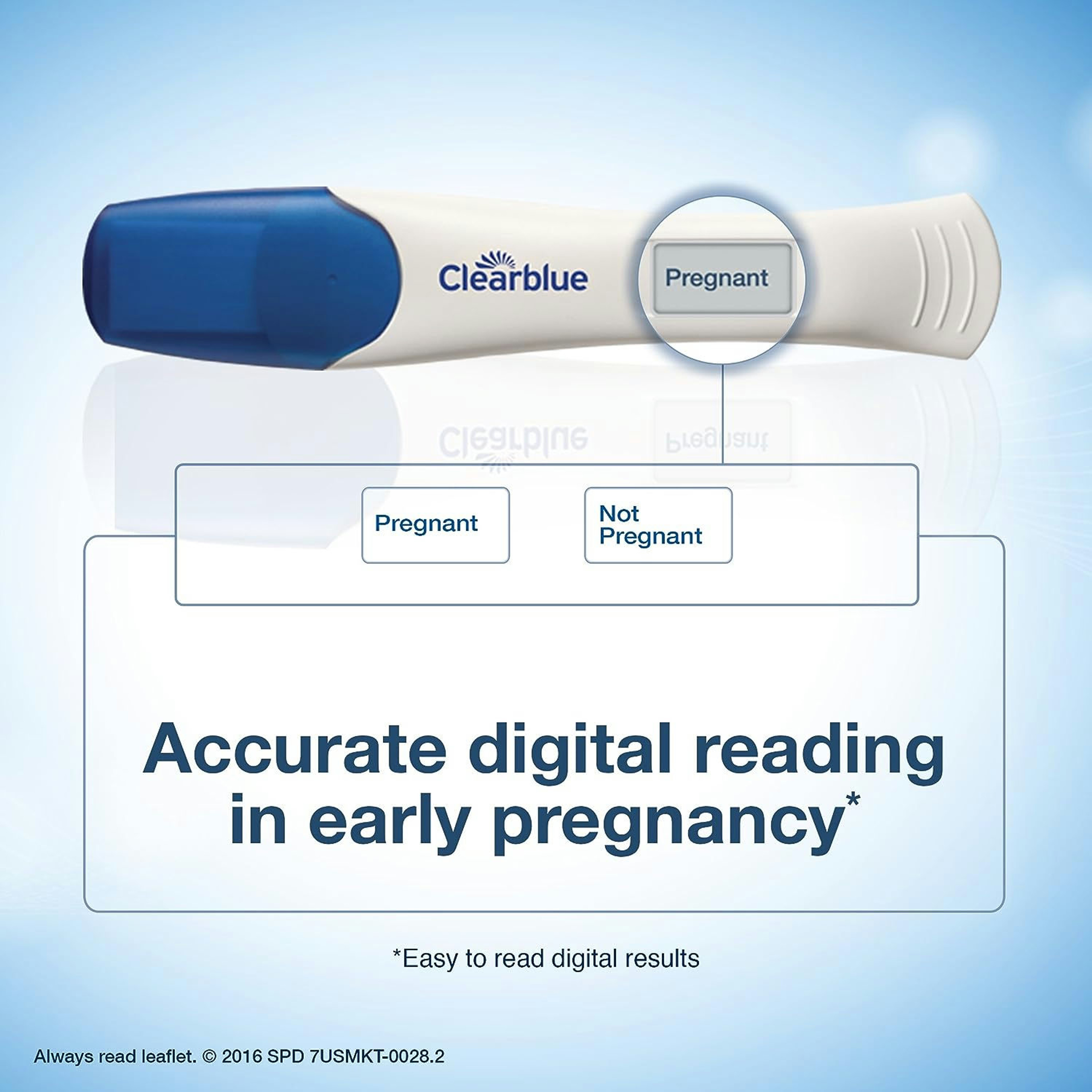 Clearblue Digital Pregnancy Test with Smart Countdown