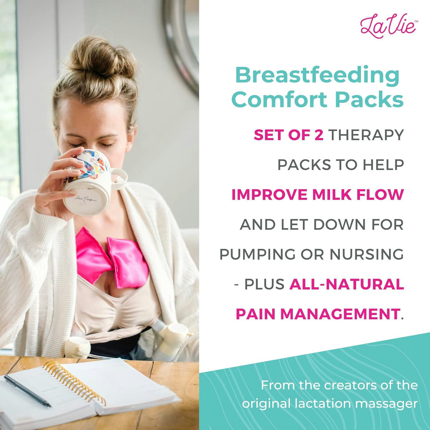LaVie Breastfeeding Hot/Cold Therapy Comfort Packs