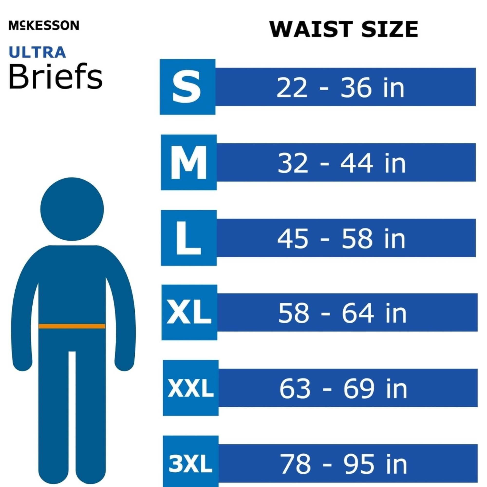McKesson Ultra Briefs Heavy Absorbency