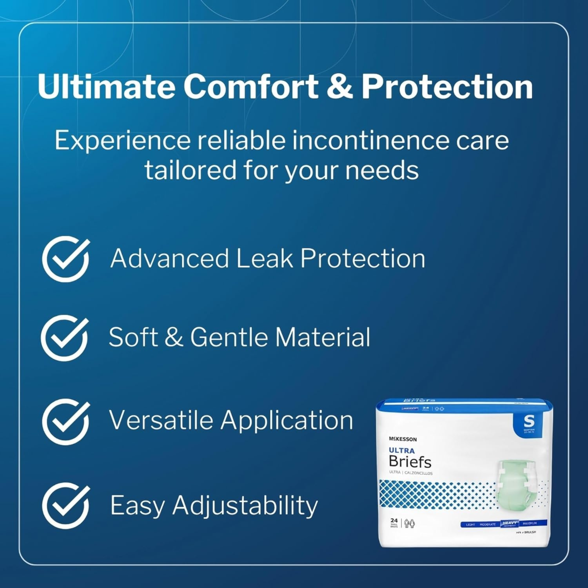 McKesson Ultra Briefs Heavy Absorbency