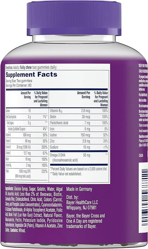 One A Day Prenatal Gummies