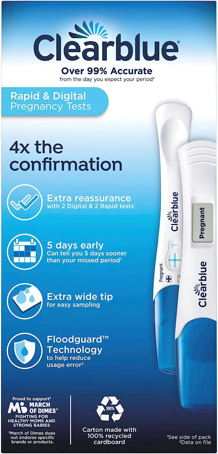 Clearblue Combo Pregnancy Test