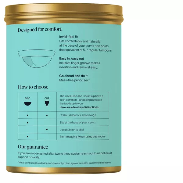 Cora Menstrual Disc