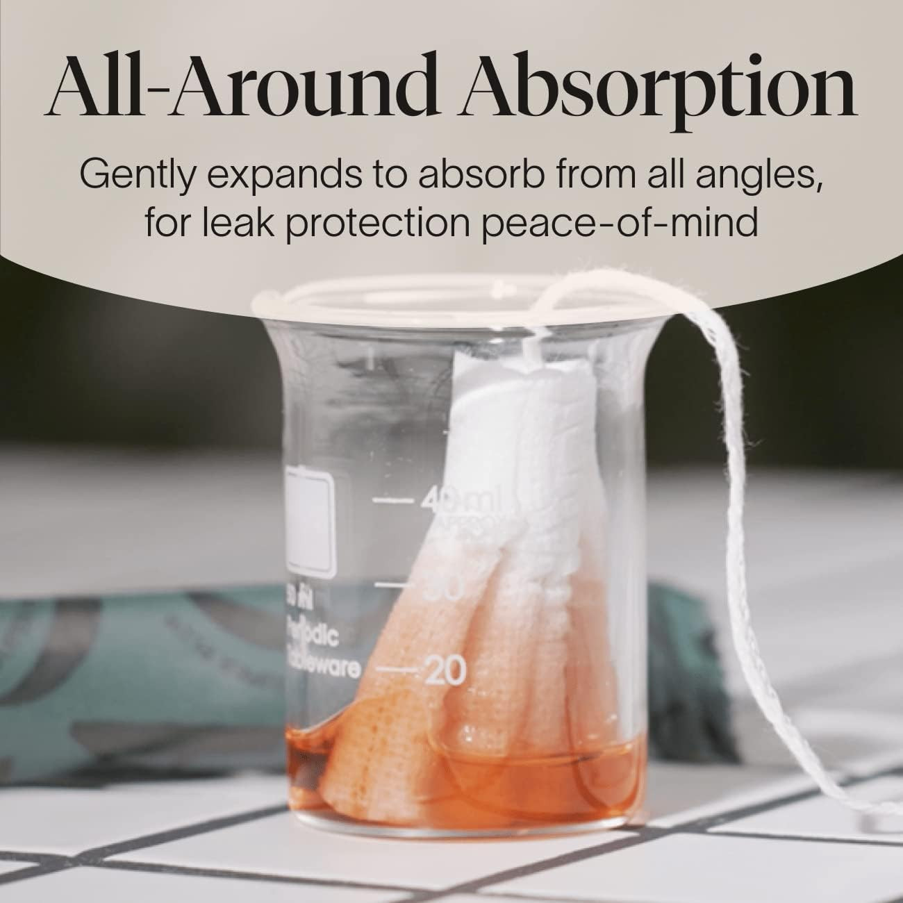 Cora Organic Cotton Tampons With Applicator