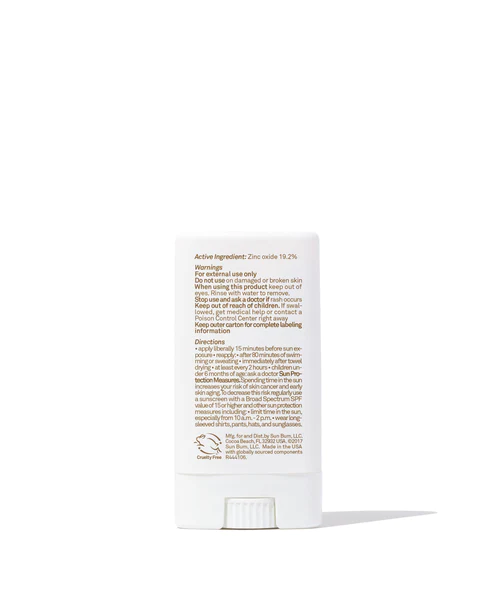 Sun Bum Mineral Sunscreen Face Stick, SPF 50