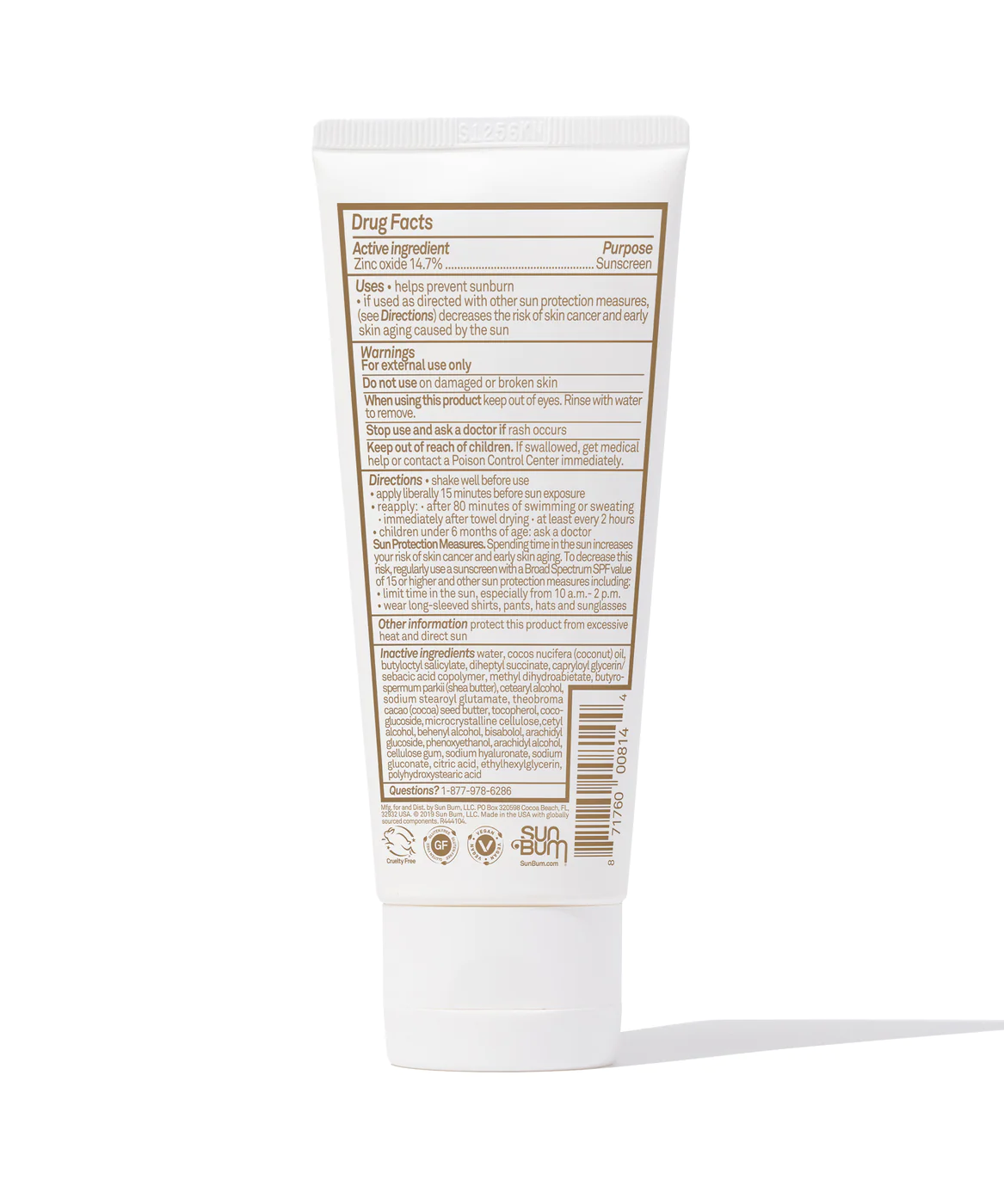 Sun Bum Mineral Sunscreen Lotion, SPF 30