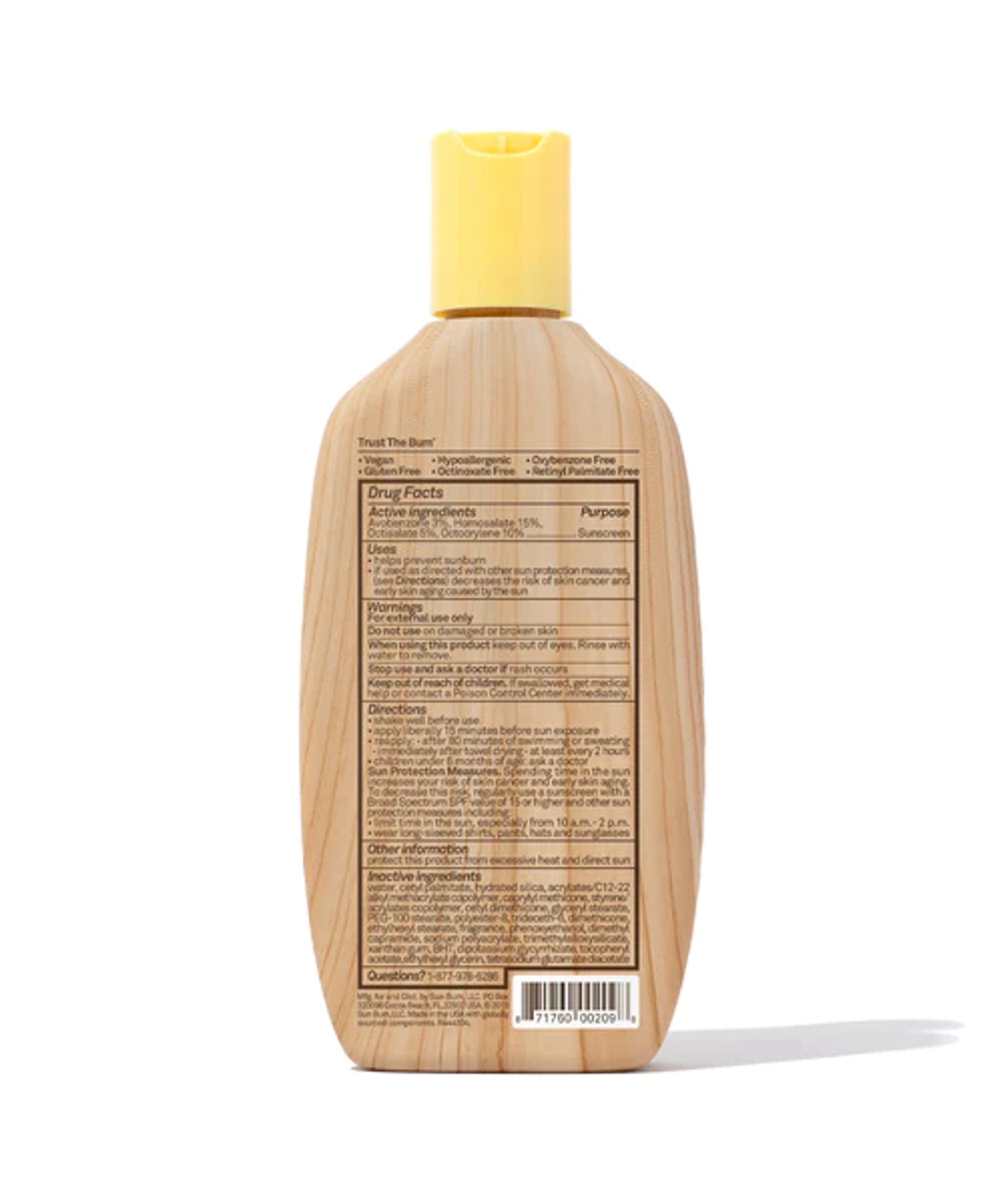 Sun Bum SPF 70 Sunscreen Lotion