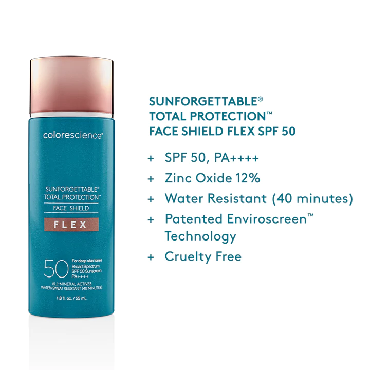 Sunforgettable Total Protection Face Shield, Flex, SPF 50