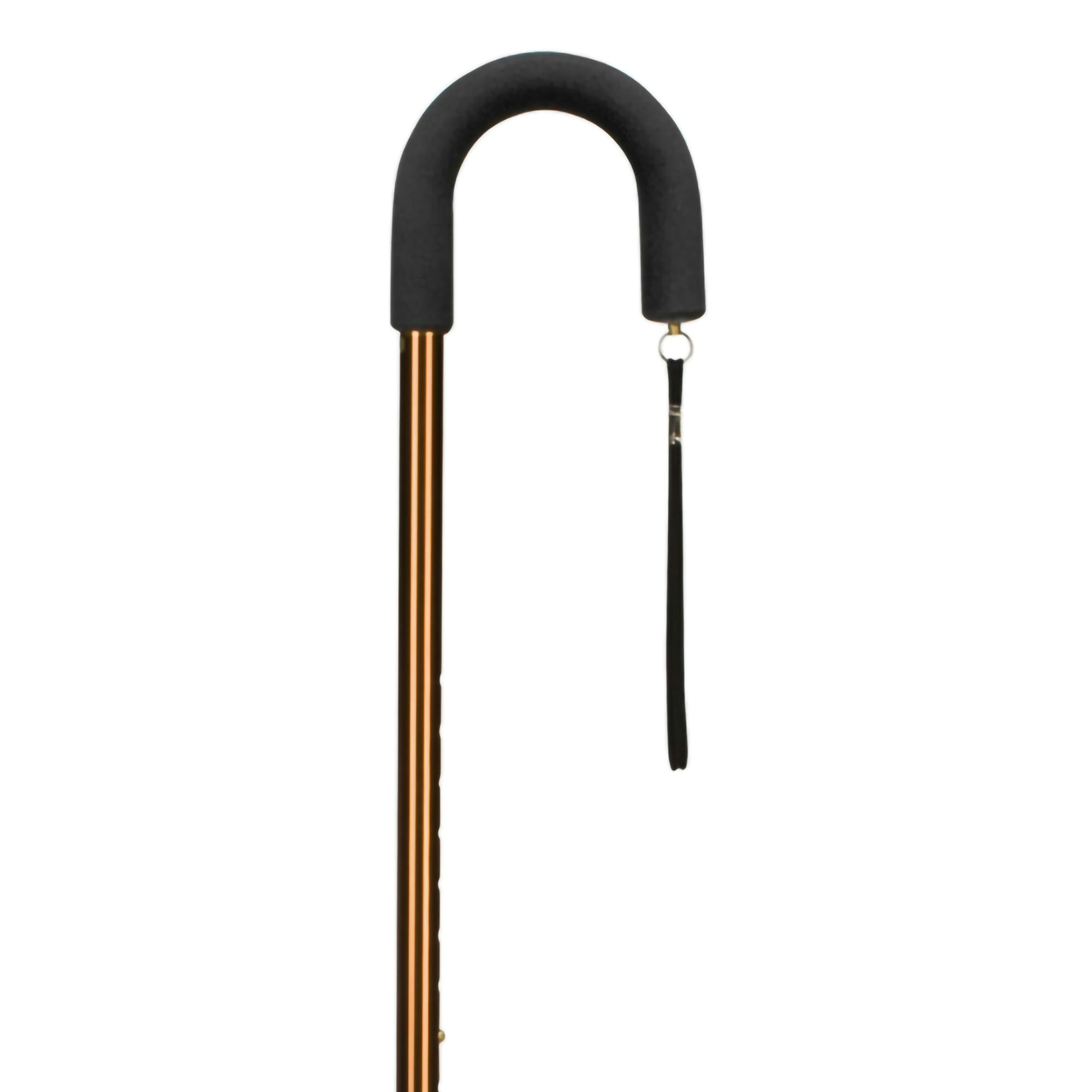 DMI Bronze Aluminum Round Handle Cane
