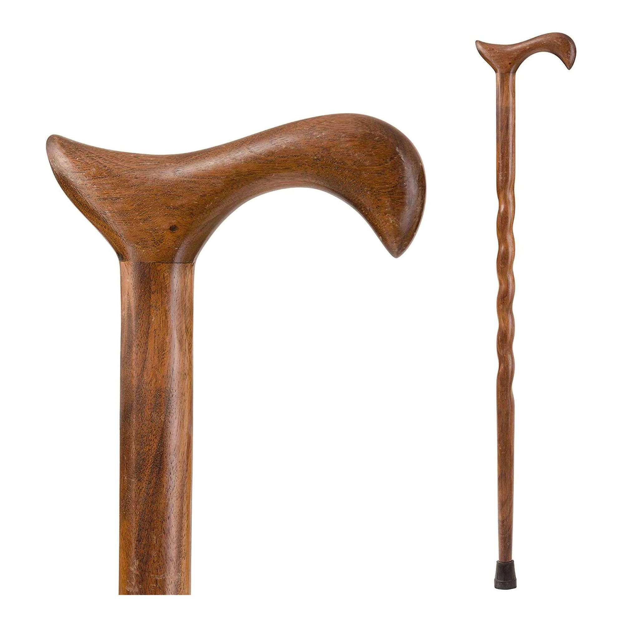 Brazos T-Handle Walking Cane, Twisted