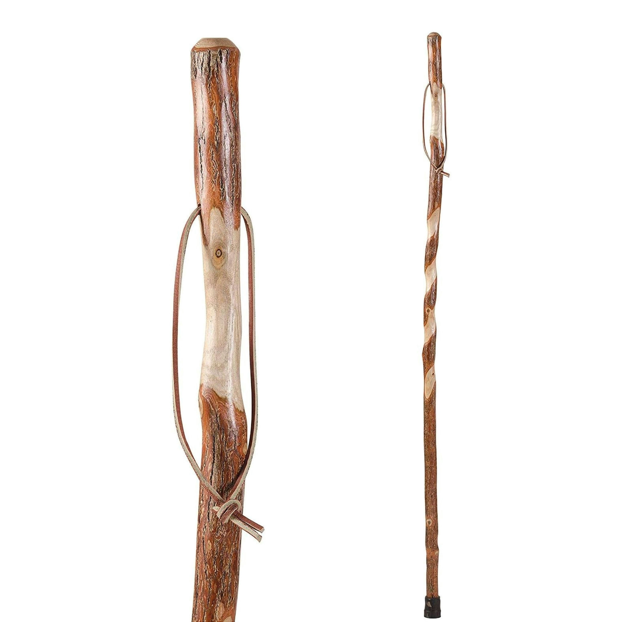 Brazos Twisted Trekker Walking Stick