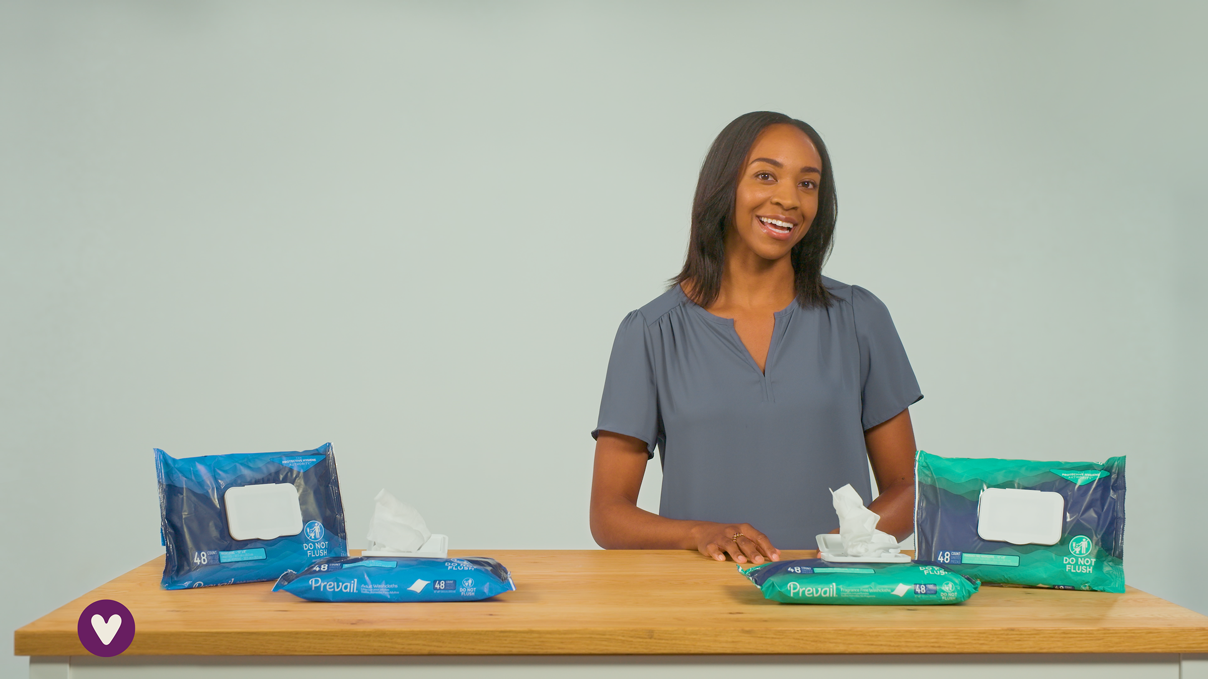 Prevail Wipes & Adult Washcloths with Lotion