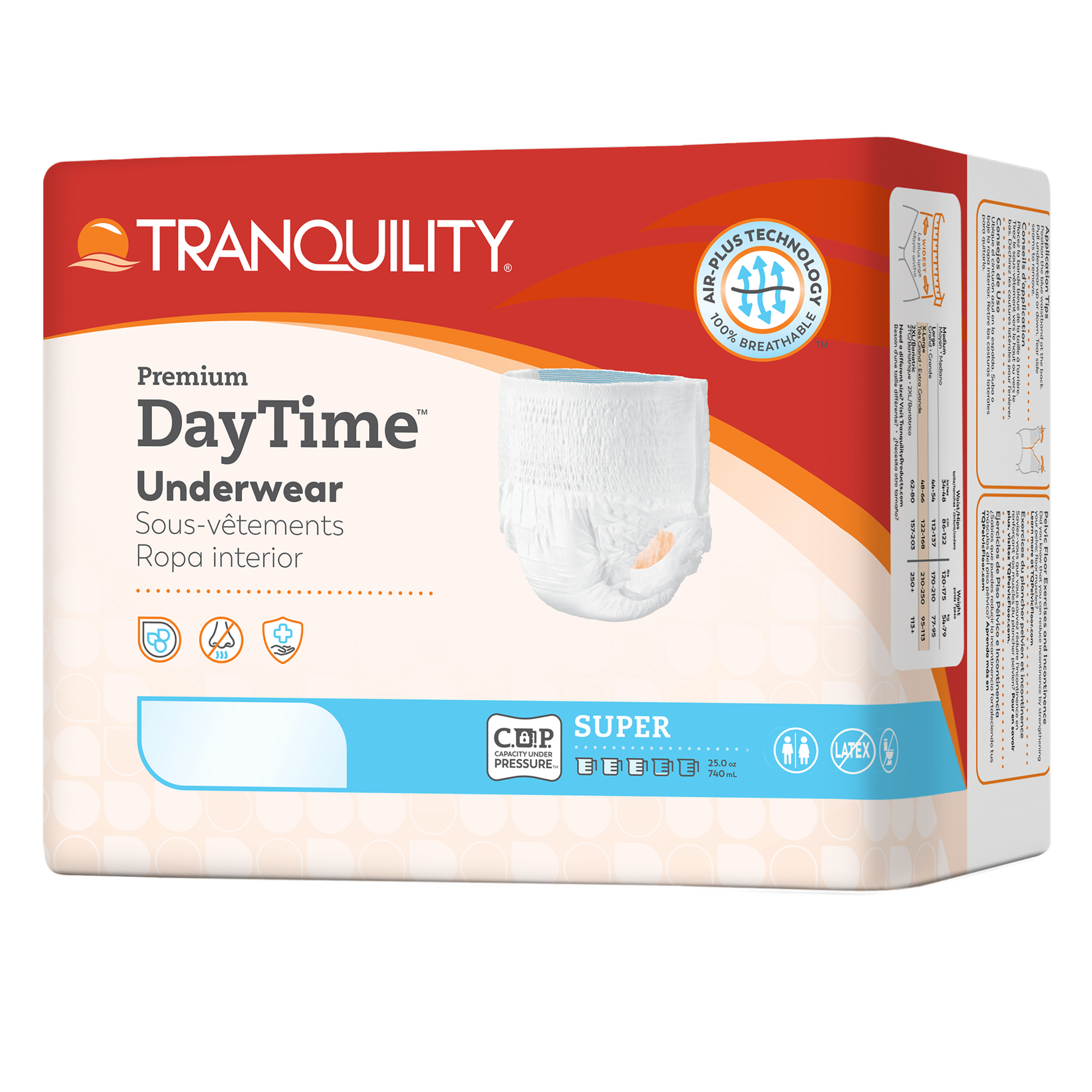 Tranquility Premium DayTime Disposable Absorbent Underwear, Heavy