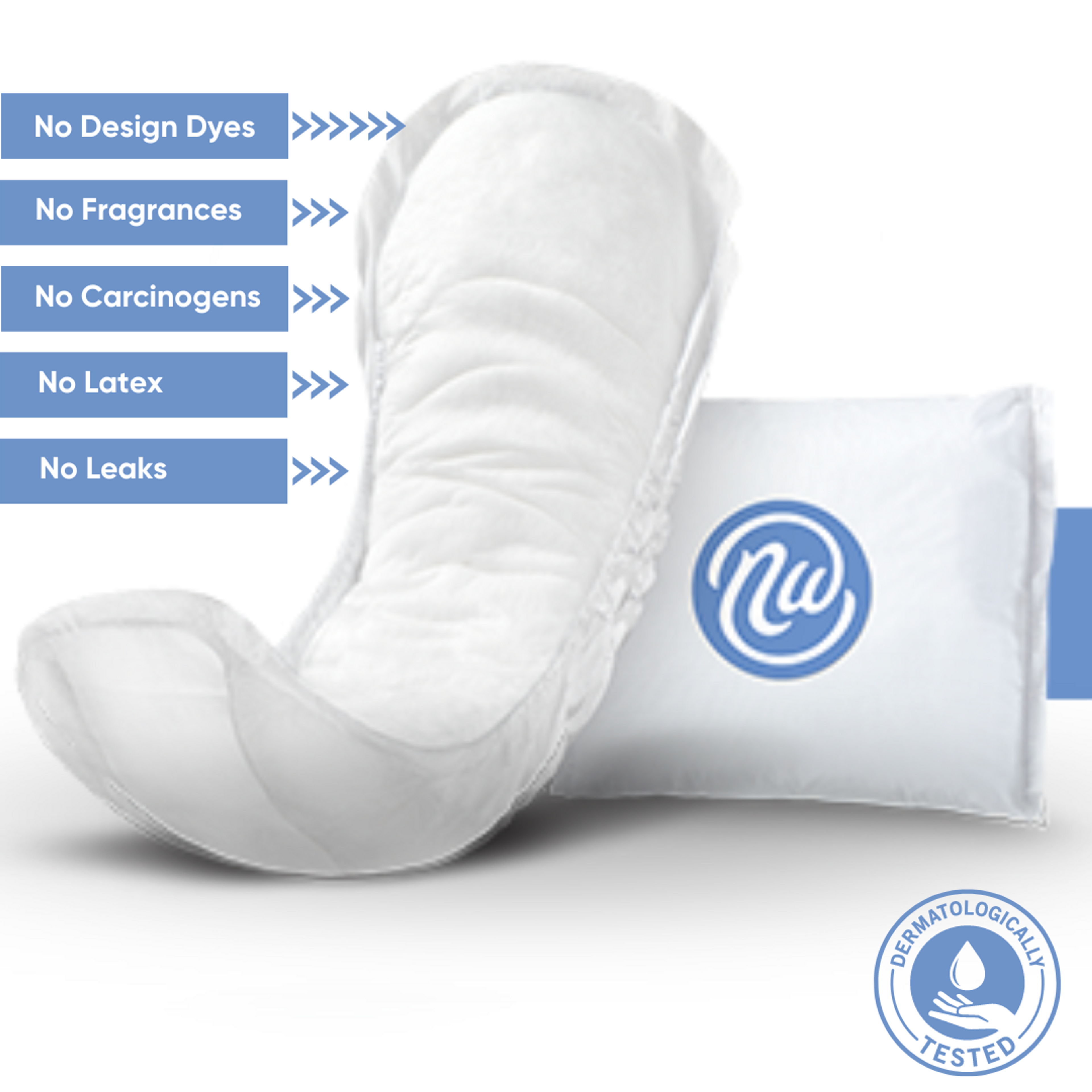 Nexwear Maximum Incontinence Pad, Heavy Absorbency
