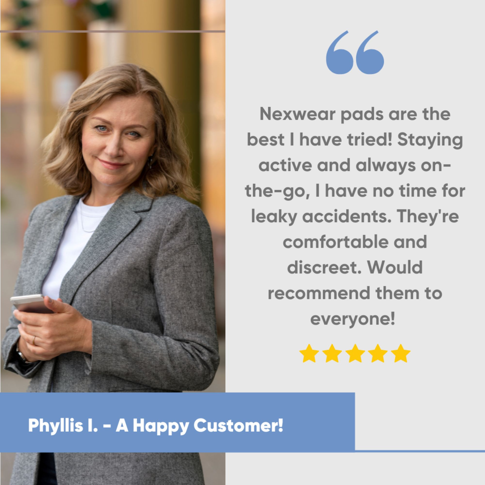 Nexwear Maximum Incontinence Pad, Heavy Absorbency