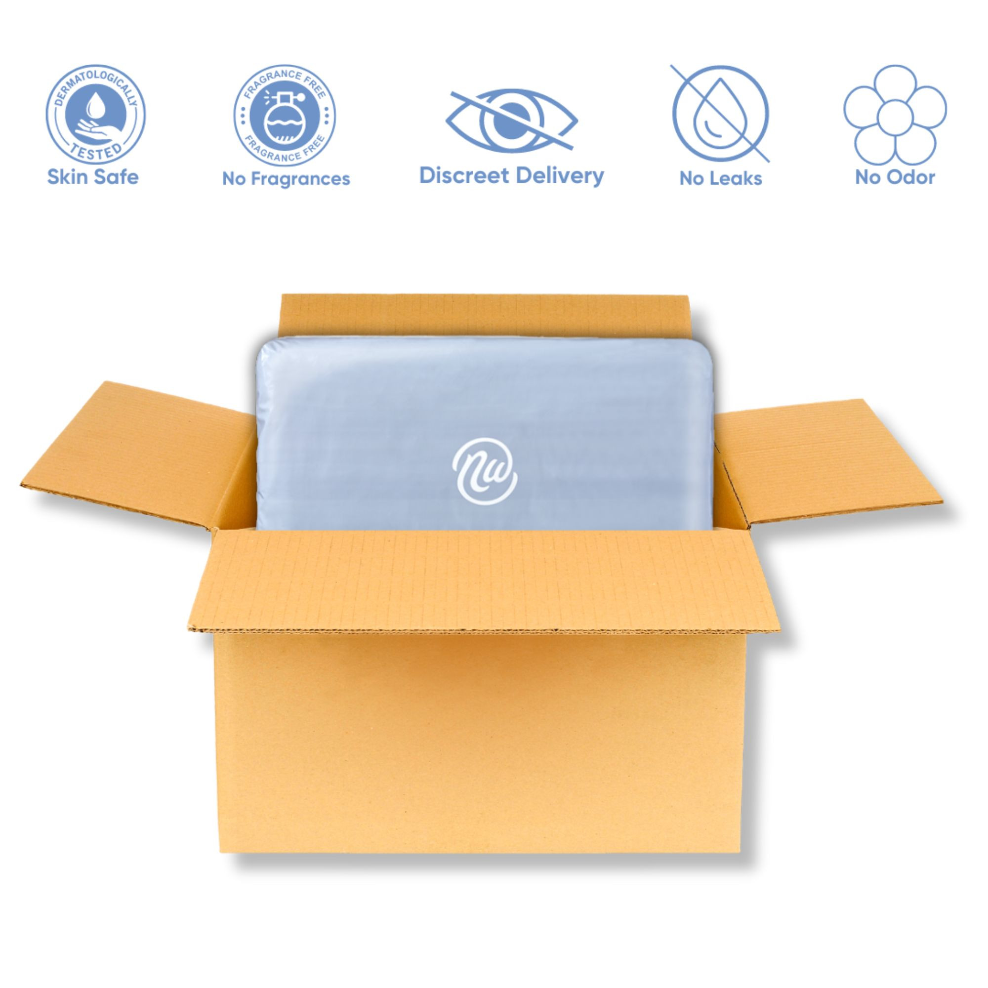 Nexwear Incontinence Pad, Moderate Absorbency