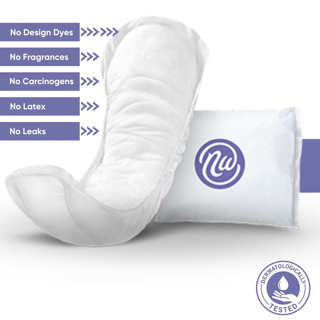 Nexwear Ultimate Incontinence Pad, Heavy Absorbency