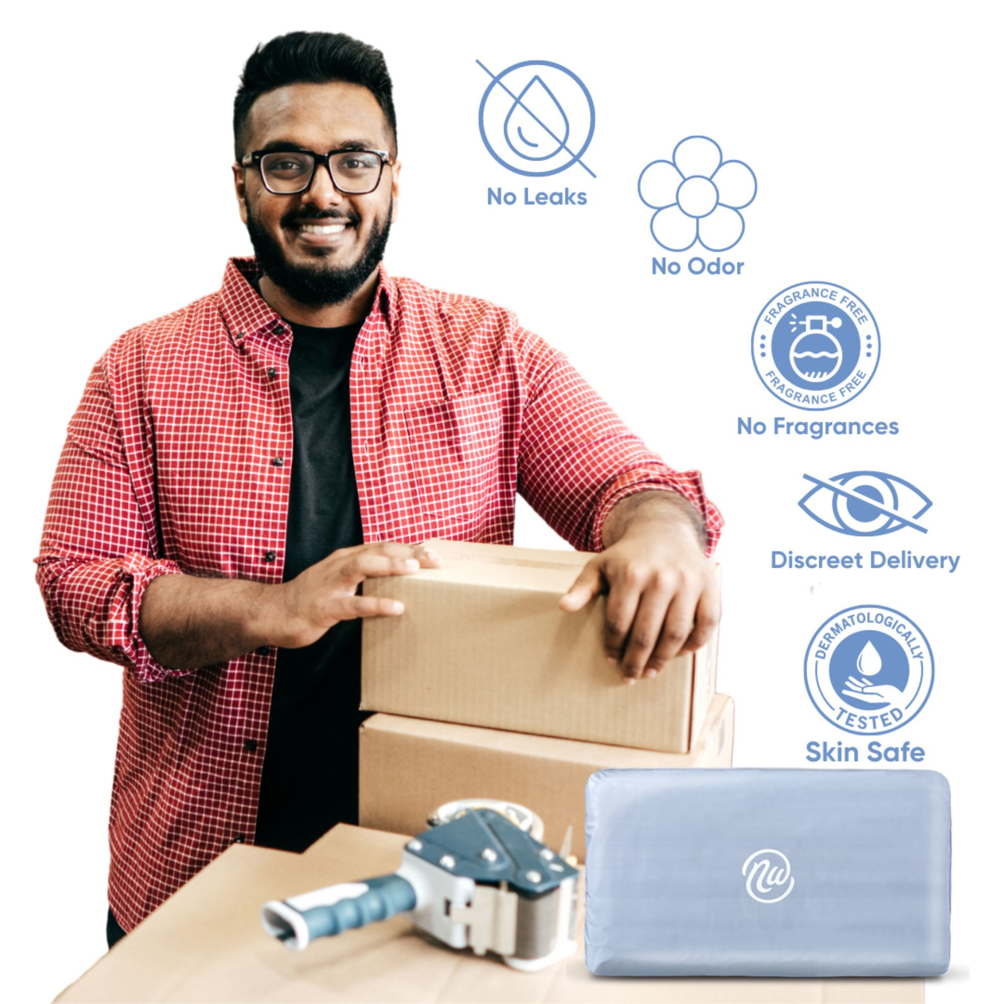 Nexwear Ultimate Incontinence Pad, Heavy Absorbency