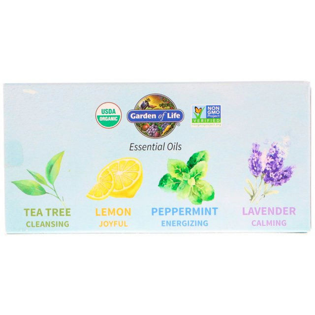 Garden Of Life, Organic Essential Oil Starter Kit