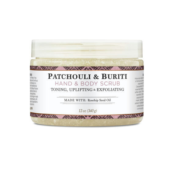 Nubian Heritage, Hand And Body Scrub Patchouli & Buriti