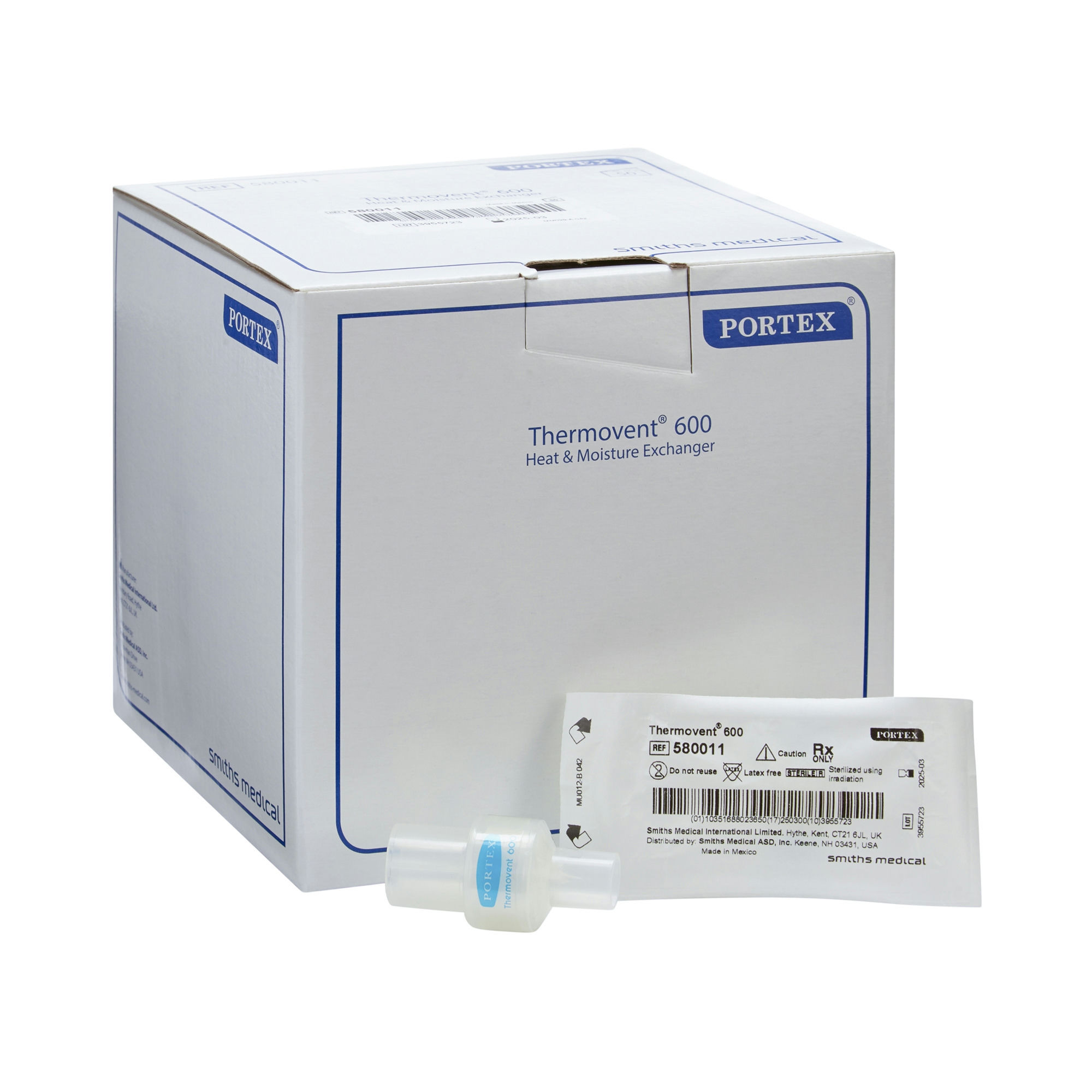 Smiths Medical Thermovent 600 Heat and Moisture Exchanger Portex®