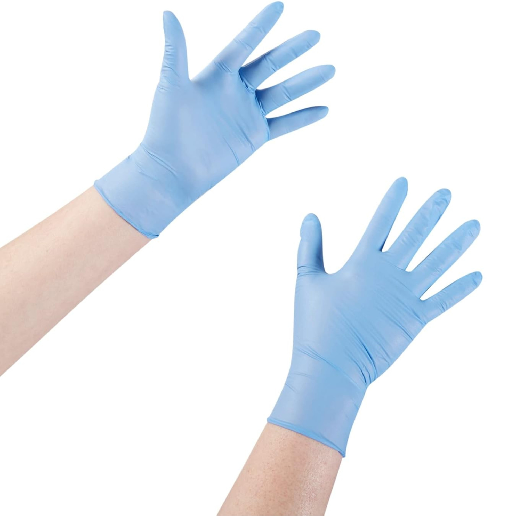 McKesson STR Nitrile Exam Gloves, Blue