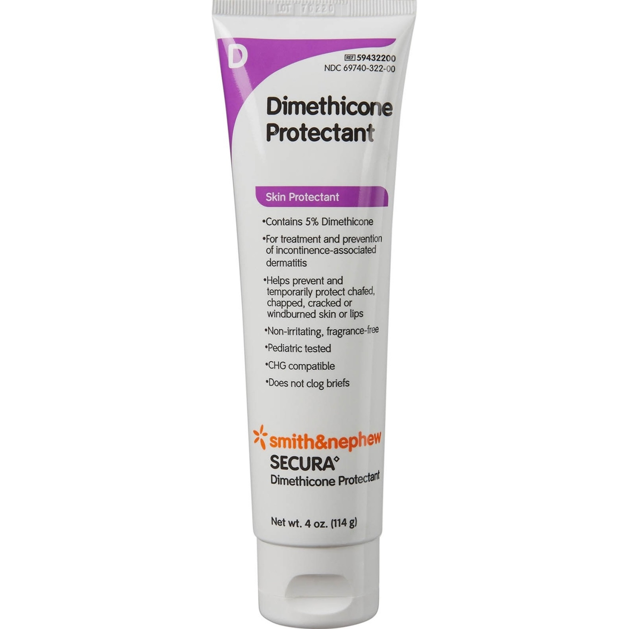 Secura Skin Protectant Scented Cream, 4 oz.