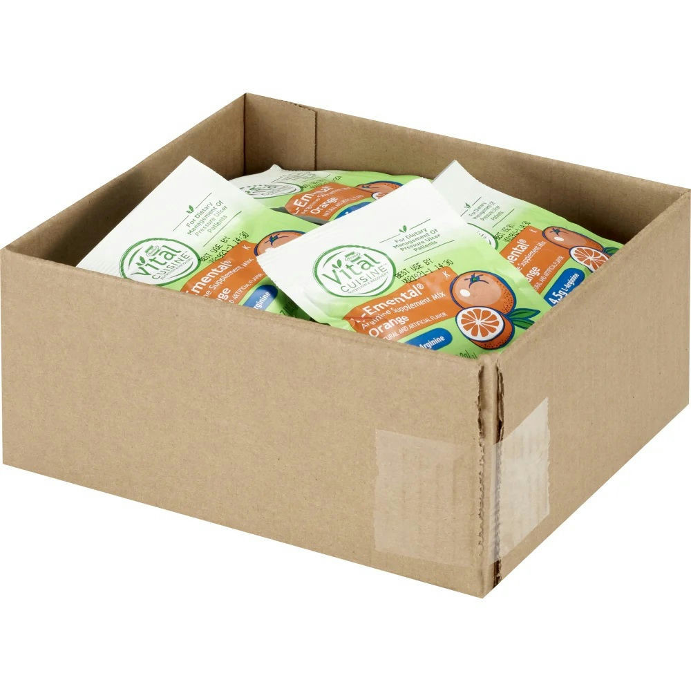 Vital Cuisine L-Emental Arginine Orange Flavor Powder