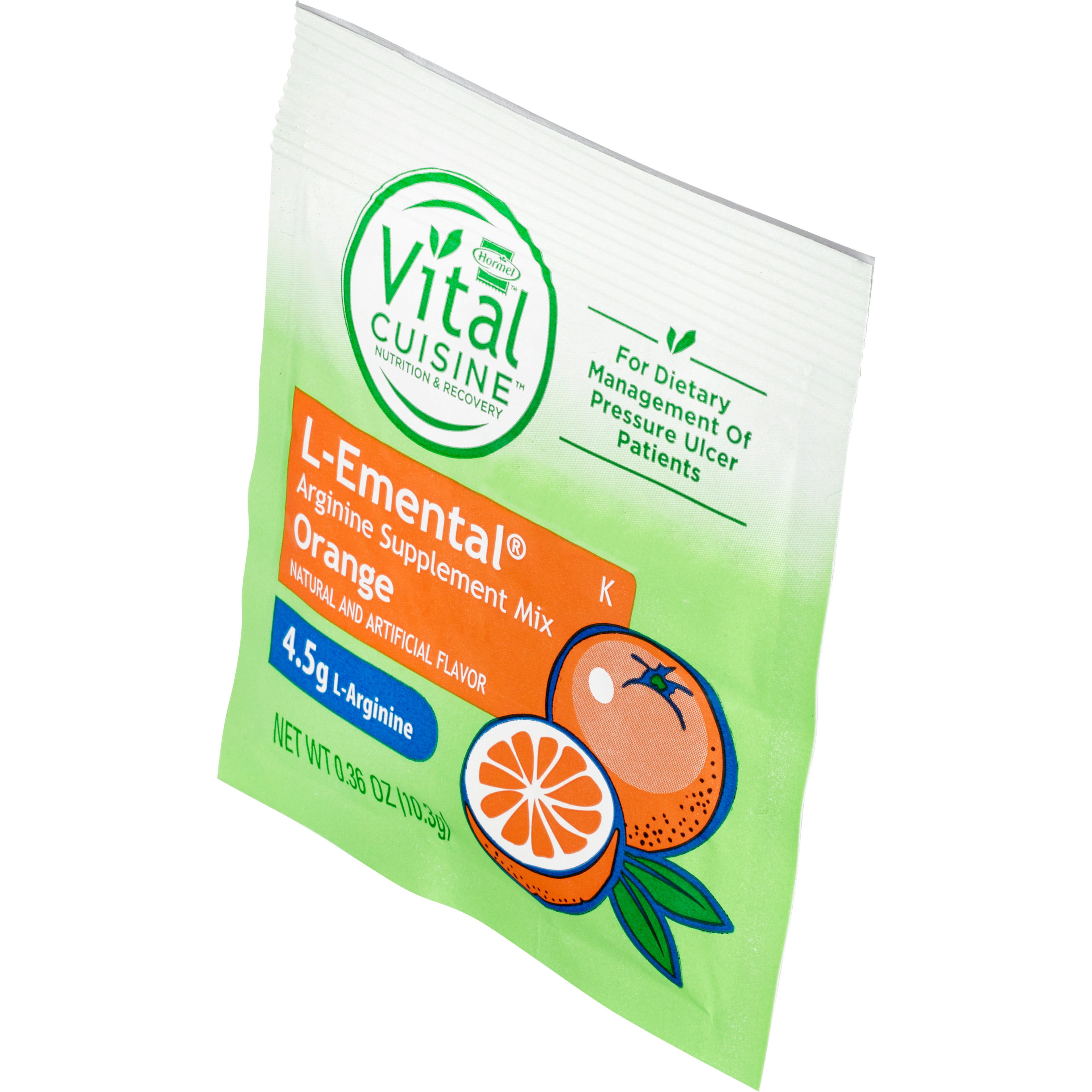 Vital Cuisine L-Emental Arginine Orange Flavor Powder