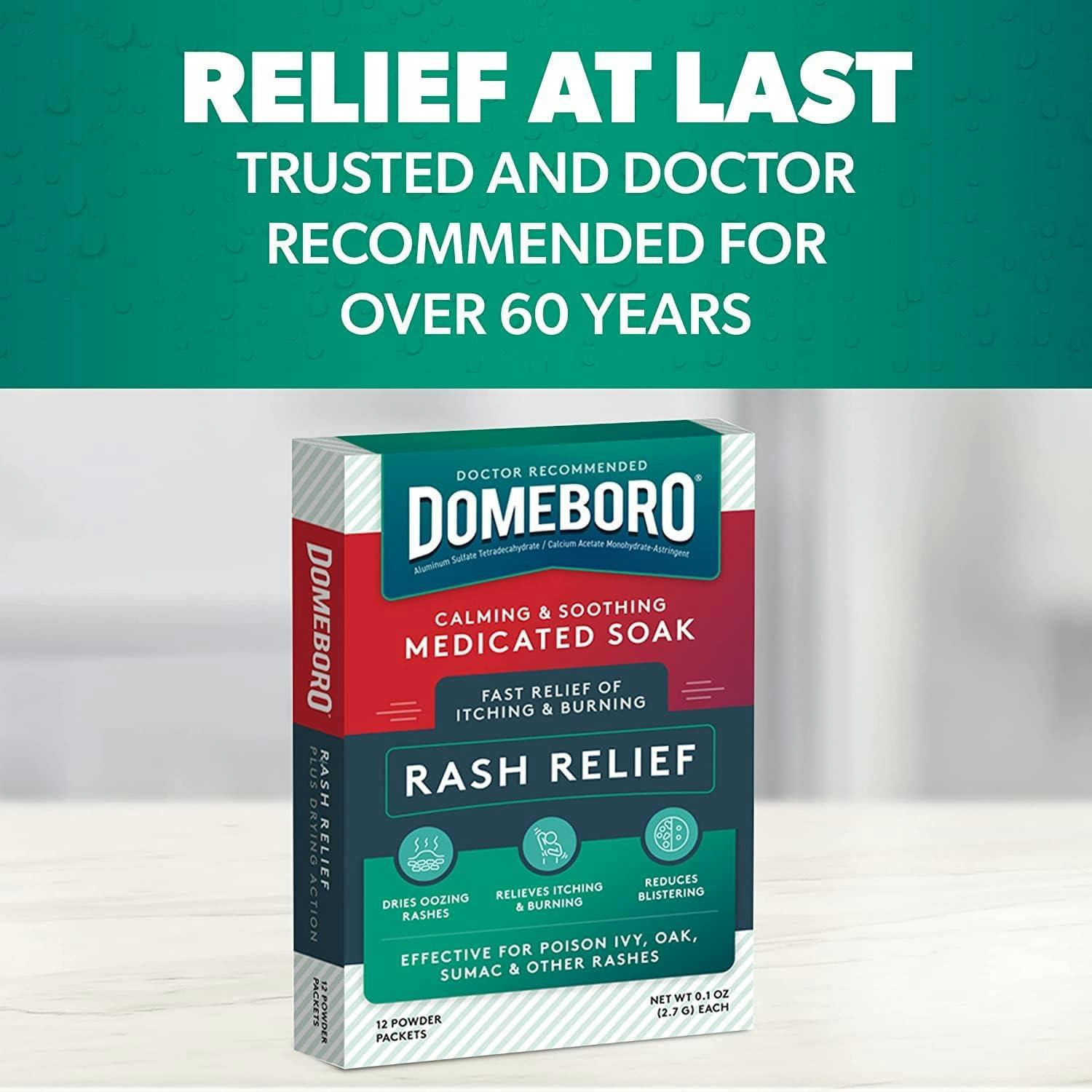 Domeboro Medicated Soak Rash Relief