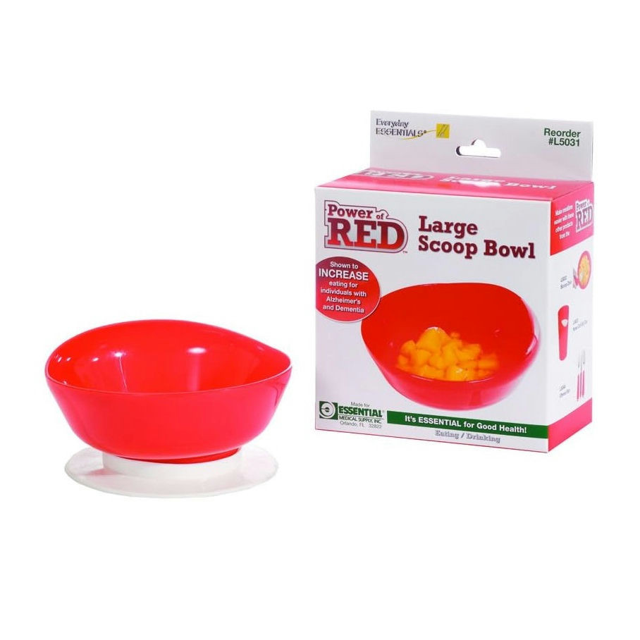 Power of Red Large Scoop Bowl