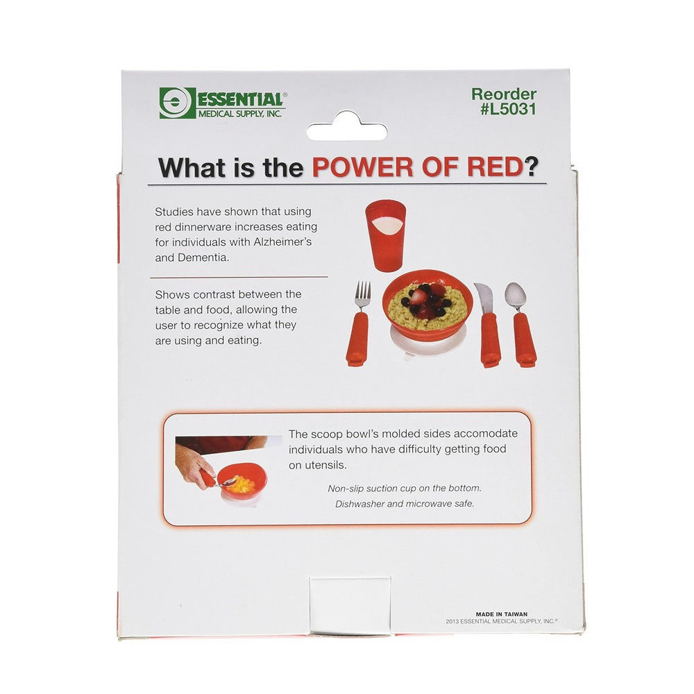 Power of Red Large Scoop Bowl